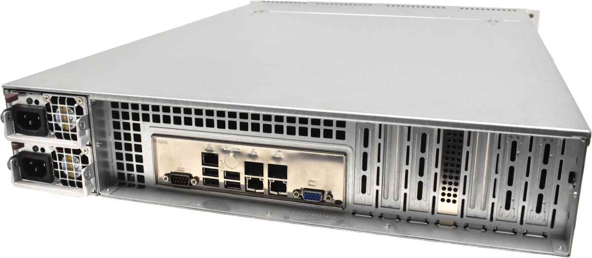 Supermicro CSE825 X9DRL-7F 2xE5-2620 V2 64GB PC3 SAS3-825TQ 8x3,5 9650SE 8LPML