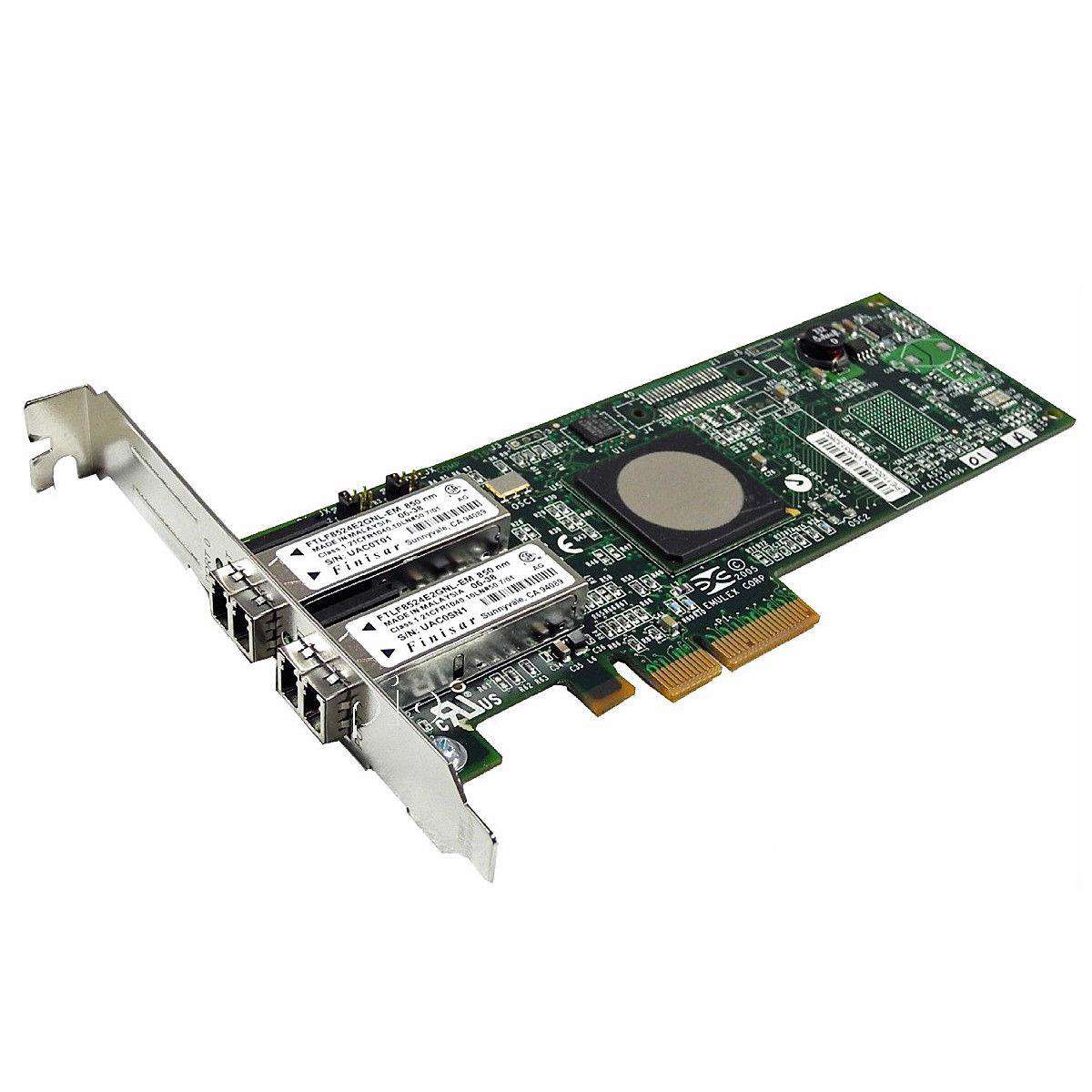 Emulex Network Cards LPE11002 FP PCIe x4 4Gbit Dual Fibre Channel