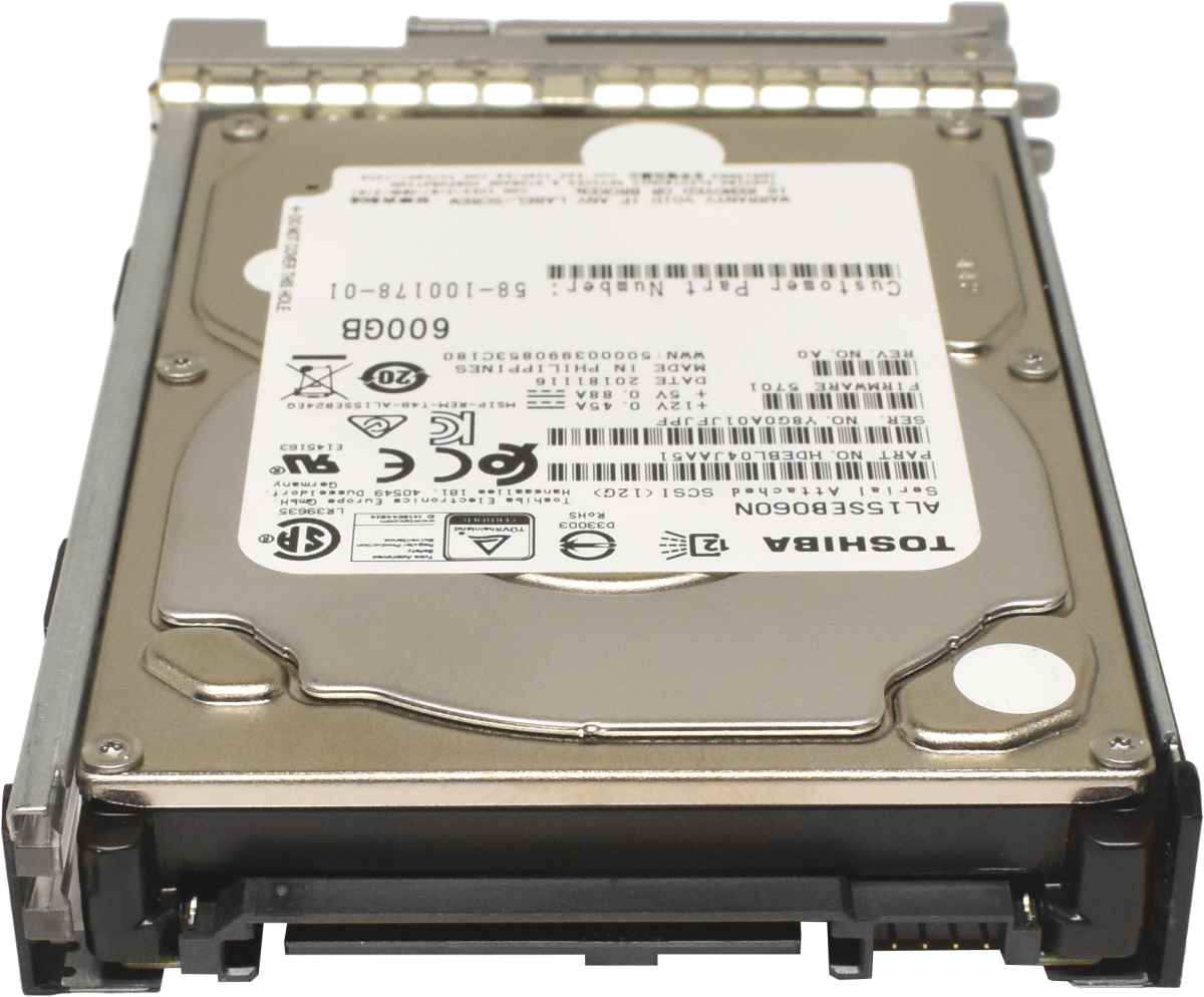 Cisco Toshiba 600GB 2.5" 10K 12G SAS HDD Festplatte AL15SEB060N UCS-HD600G10K12G
