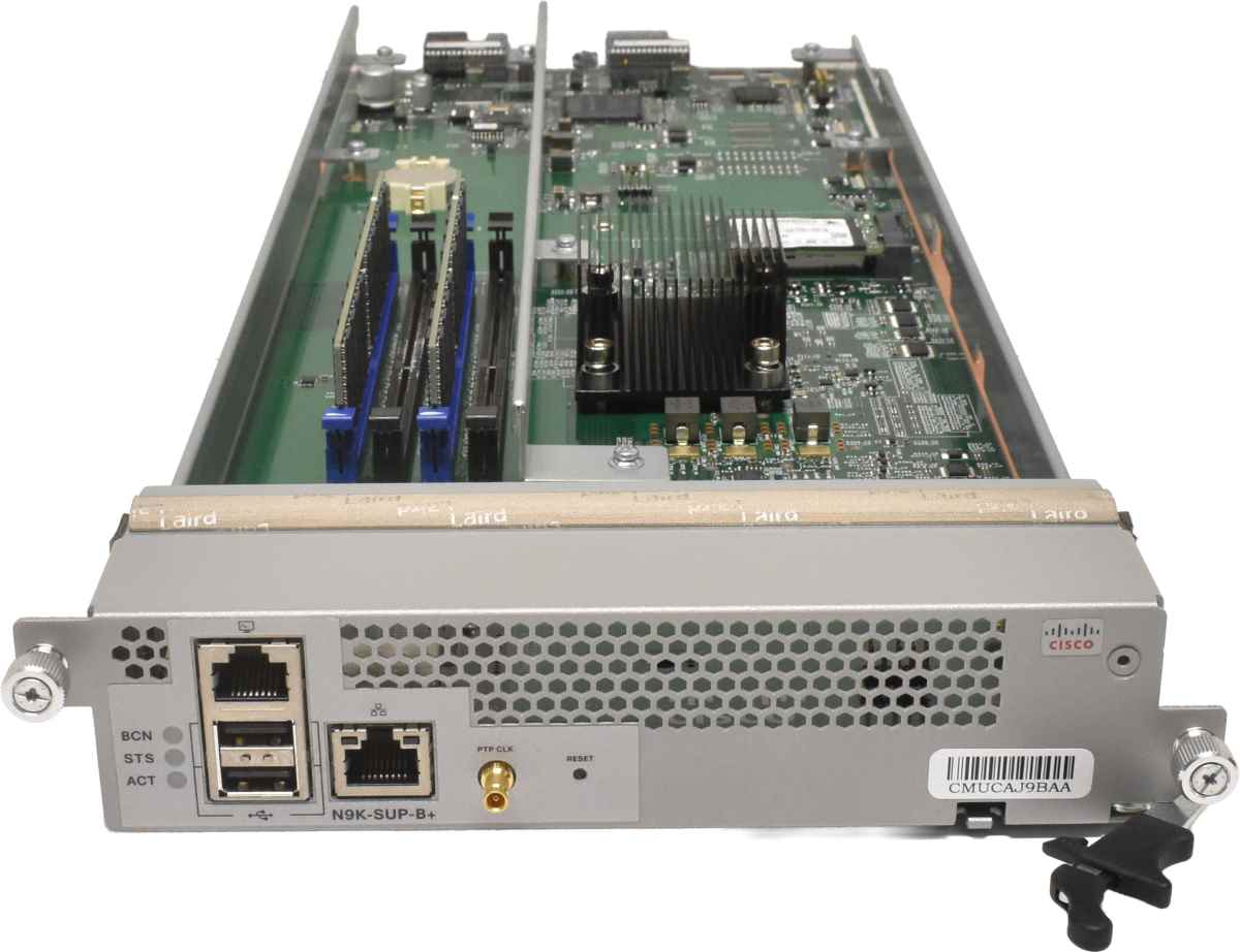 Cisco Module N9K-SUP-B+ 6-Core/12-Thread Supervisor 32GB DRAM 256GB SSD für Nexus 9500
