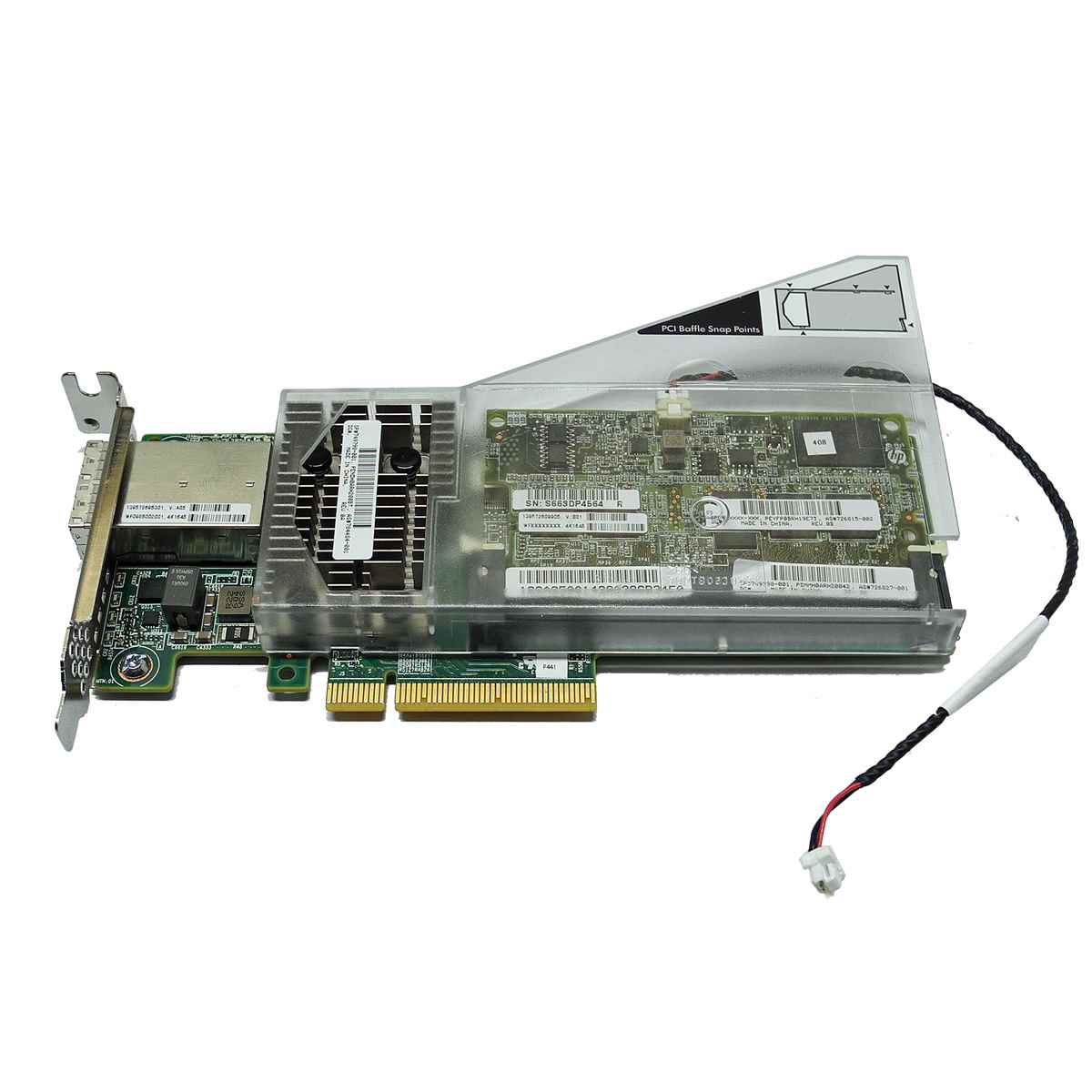 HP Smart Array P441/4GB 2-Port 12Gb SAS RAID Controller 749798-001 784484-001 LP HP Smart Array P441/4GB 2-Port 12Gb SAS RAID Controller 749798-001 784484-001 LP