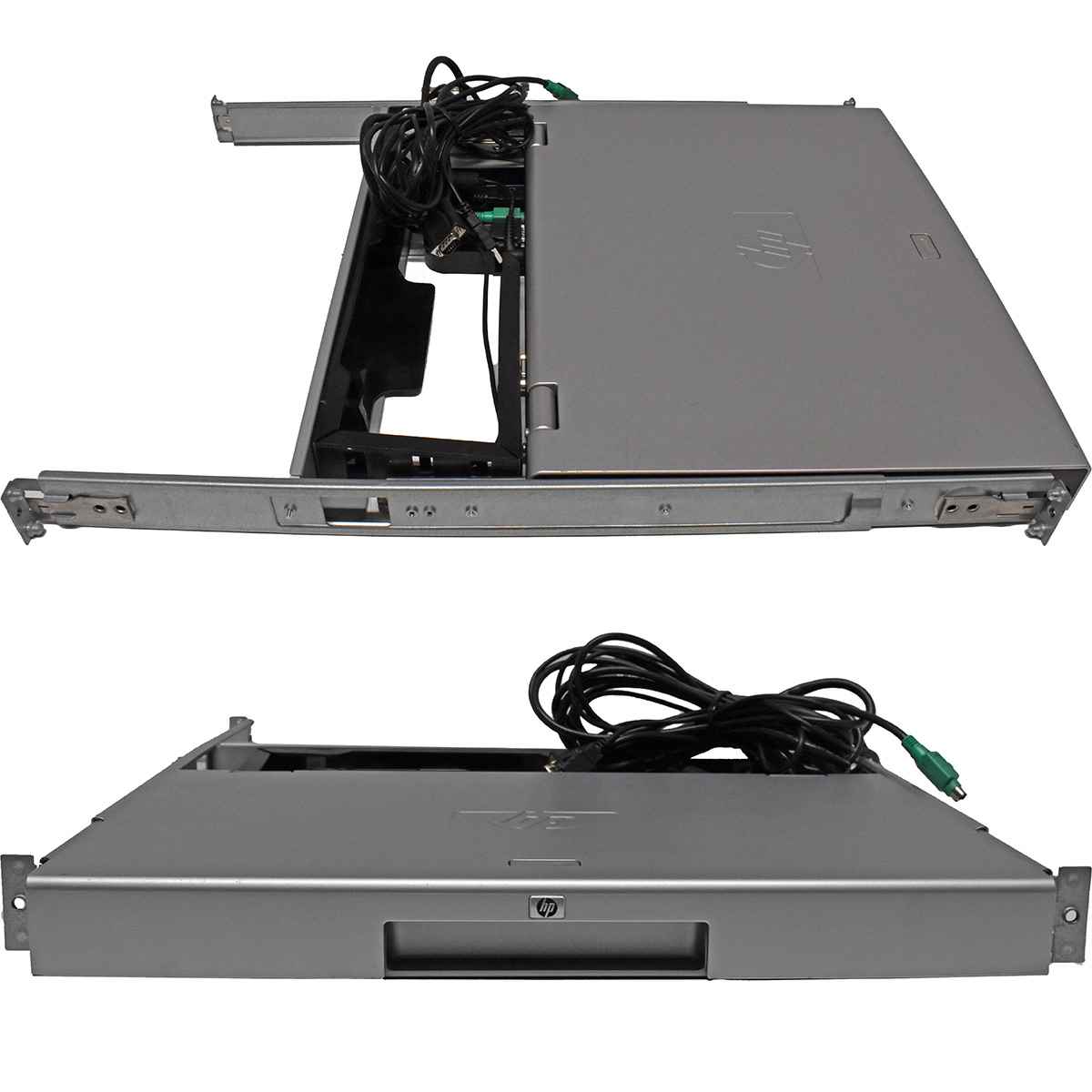 HP TFT7600RKM INTL 1U KVM Console and Monitor 17.3" WXGA+ US Keyboard NO AC ADAPTER