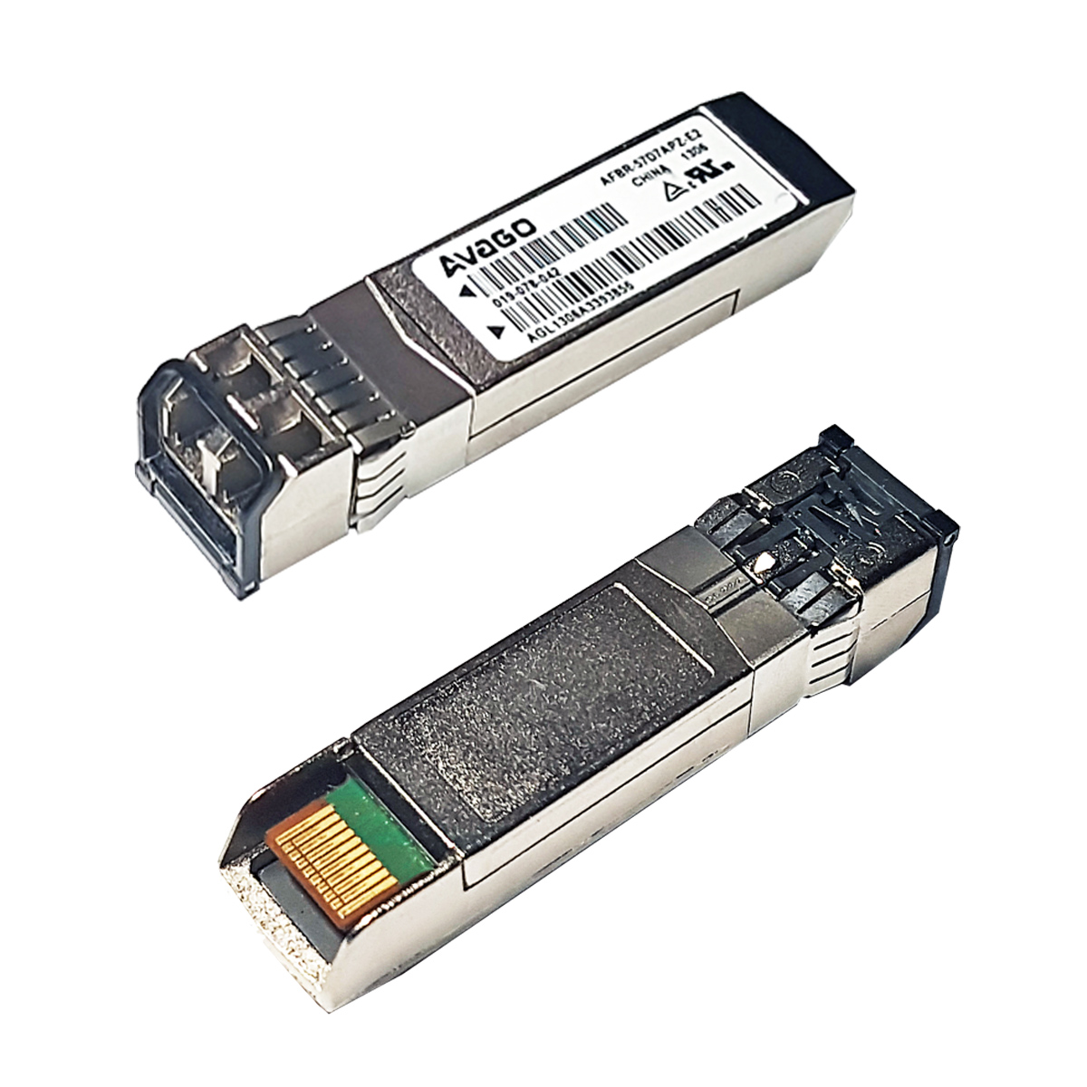 AVAGO AFBR-57D7APZ-E2 SFP+ 8.5 Gb/s Short Wave FC Transceiver PN 019-078-042 10 x AVAGO AFBR-57D7APZ-E2 SFP+ 8.5 Gb/s Short Wave FC Transceiver 019-078-042