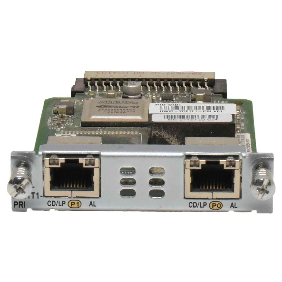 Cisco HWIC-2CE1T1-PRI High Speed 2 port channelized T1/E1 PRI WAN 73-10363-05