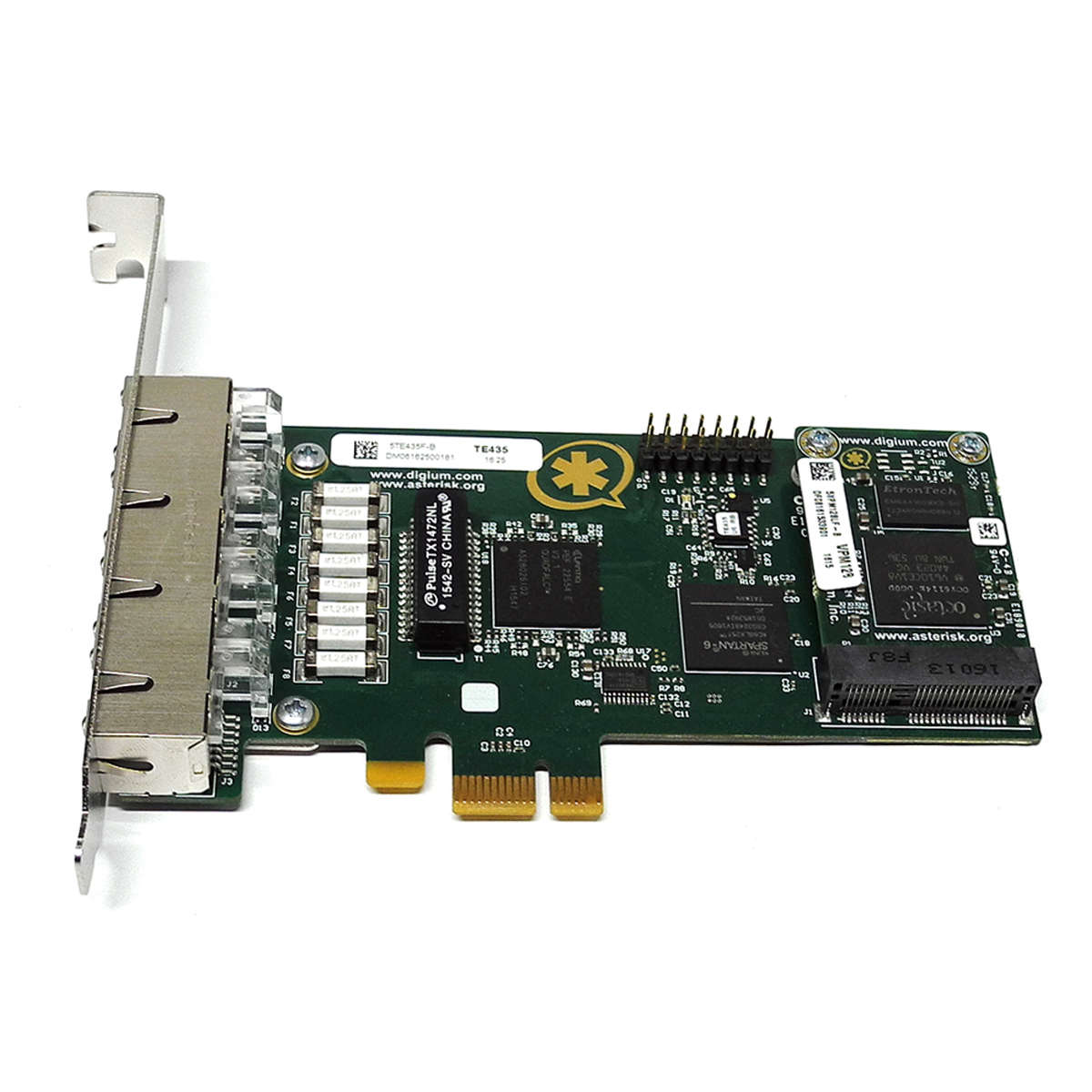 Digium-Asterisk-TE435F-B-Digital-Telephony-Interfa-002.jpg Digium Asterisk TE435F-B Digital Telephony Interface Card with VPM128 Hardware Echo Cancellation