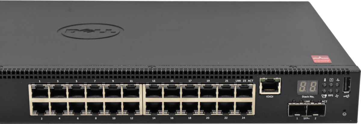 Dell N2024 Networking Switch 24x 1Gb 2x SFP+ 10Gb 2x Stacking Port Managed