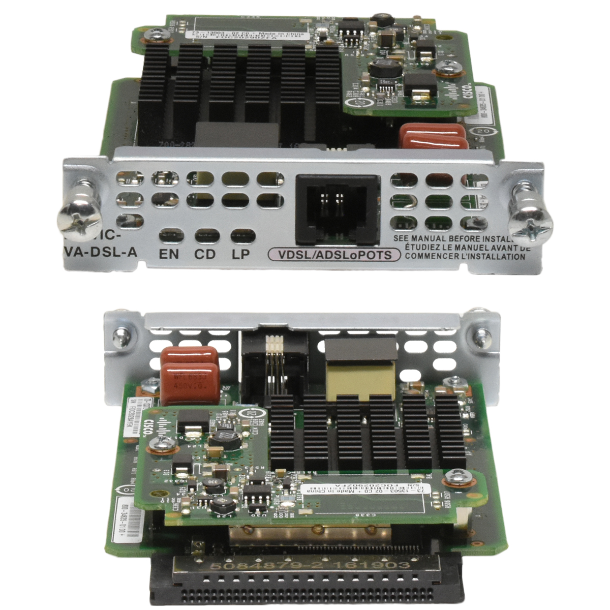 Cisco EHWIC-VA-DSL-A 1-Port MultiMode VDSL2 ADSL/2/2+ WAN Interface Card Annex A 73-13372-02 Cisco EHWIC-VA-DSL-A 1-Port MultiMode VDSL2 ADSL/2/2+ WAN Interface Card Annex A 73-13372-02