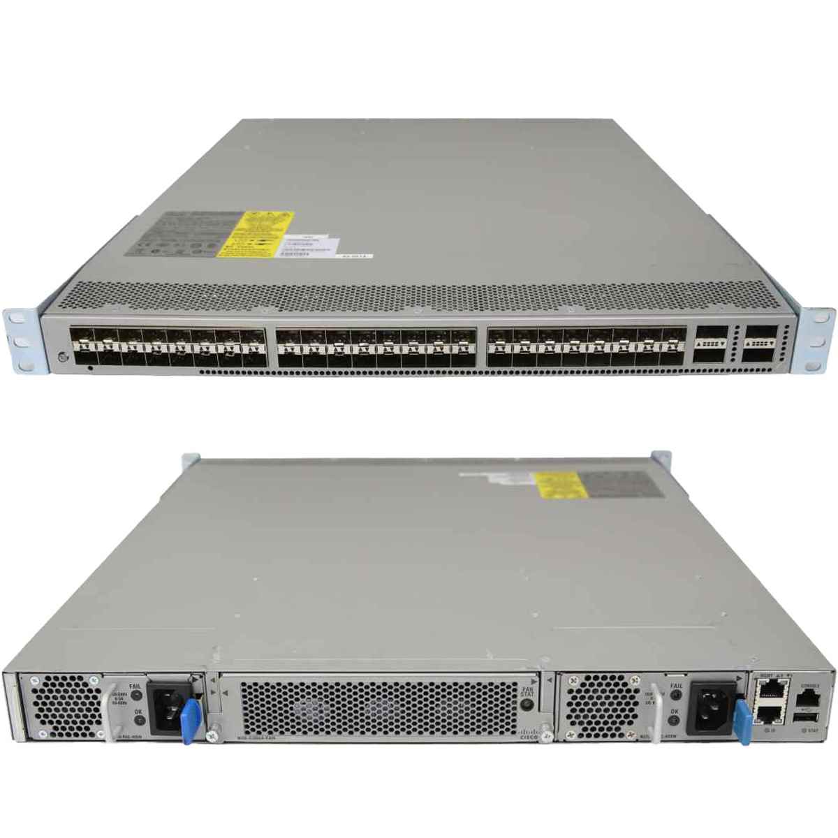 Cisco Nexus 3000 N3K-C3064PQ-10GE 68-4339-01 48-Port 10GE SFP+ 4 x 40G QSFP+ Cisco Nexus 3000 N3K-C3064PQ-10GX 68-4363-03 48-Port 10G SFP+ 4 x 40G QSFP+
