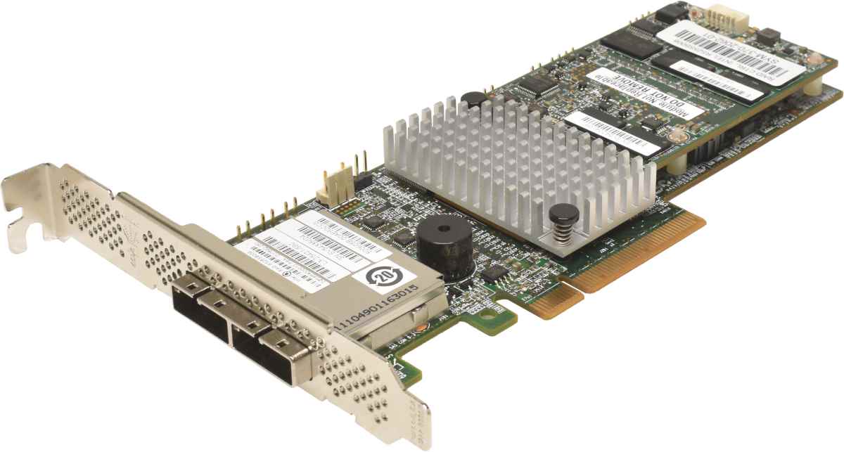 Intel RS25SB008 L3-25421-42C 6Gb/s PCI-E 1GB SAS RAID Controller + BBU