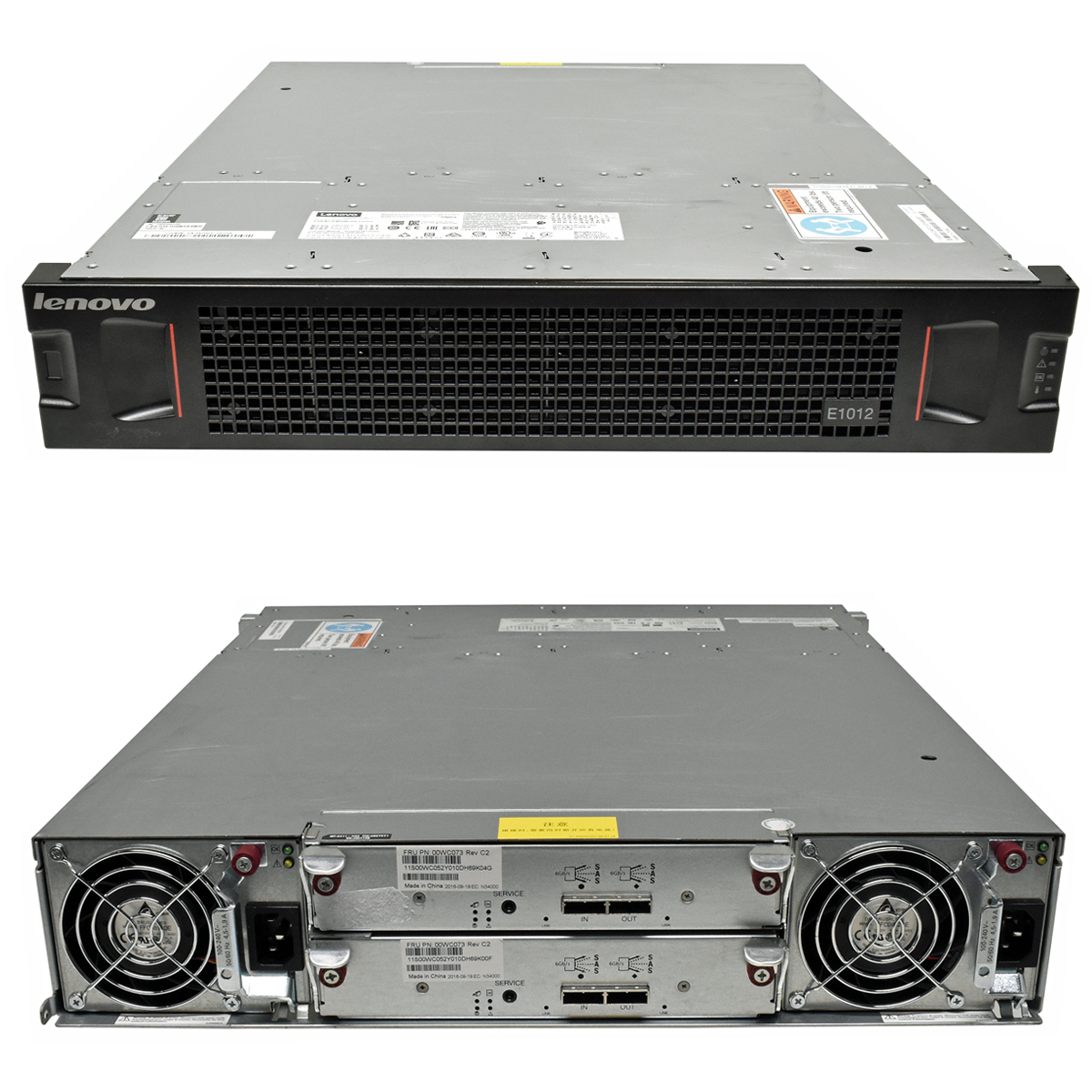 Lenovo Storage Expansion D1012 2U 2x ESM 6 Gb/s SAS 12x 3.5 Bay 2x PSU Lenovo Storage Expansion D1012 2U 2x ESM 6 Gb/s SAS 12x 3.5 Bay 2x PSU