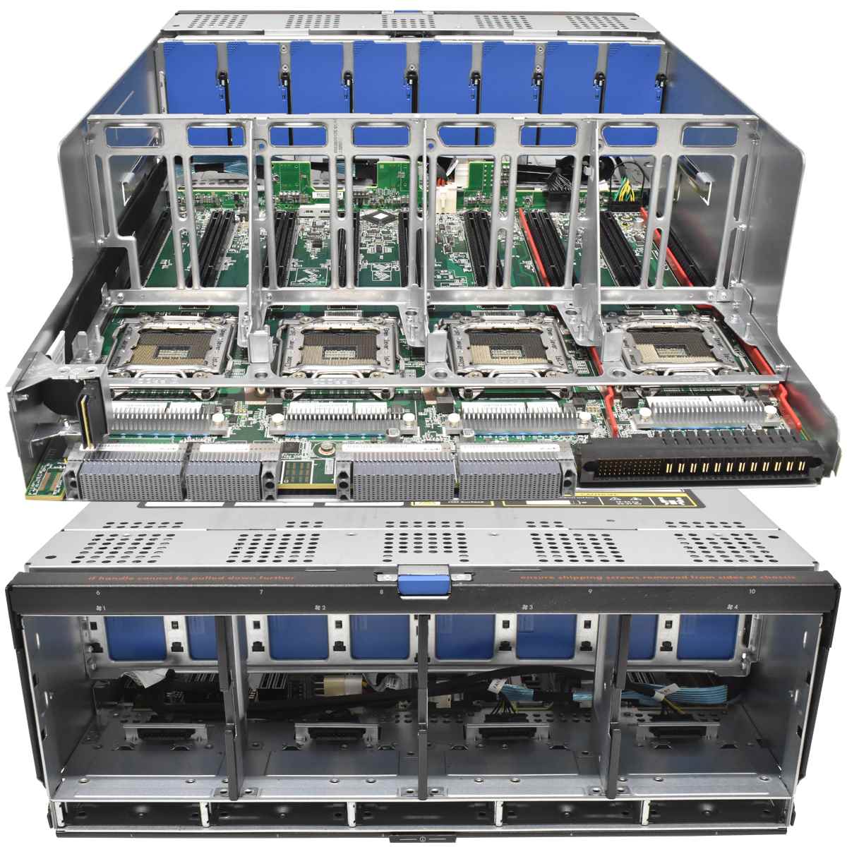 HP ProLiant DL580 G9 Processor Memory Cartridge Drawer Assembly 866427-001 HP ProLiant DL580 G9 Processor Memory Cartridge Drawer Assembly 866427-001