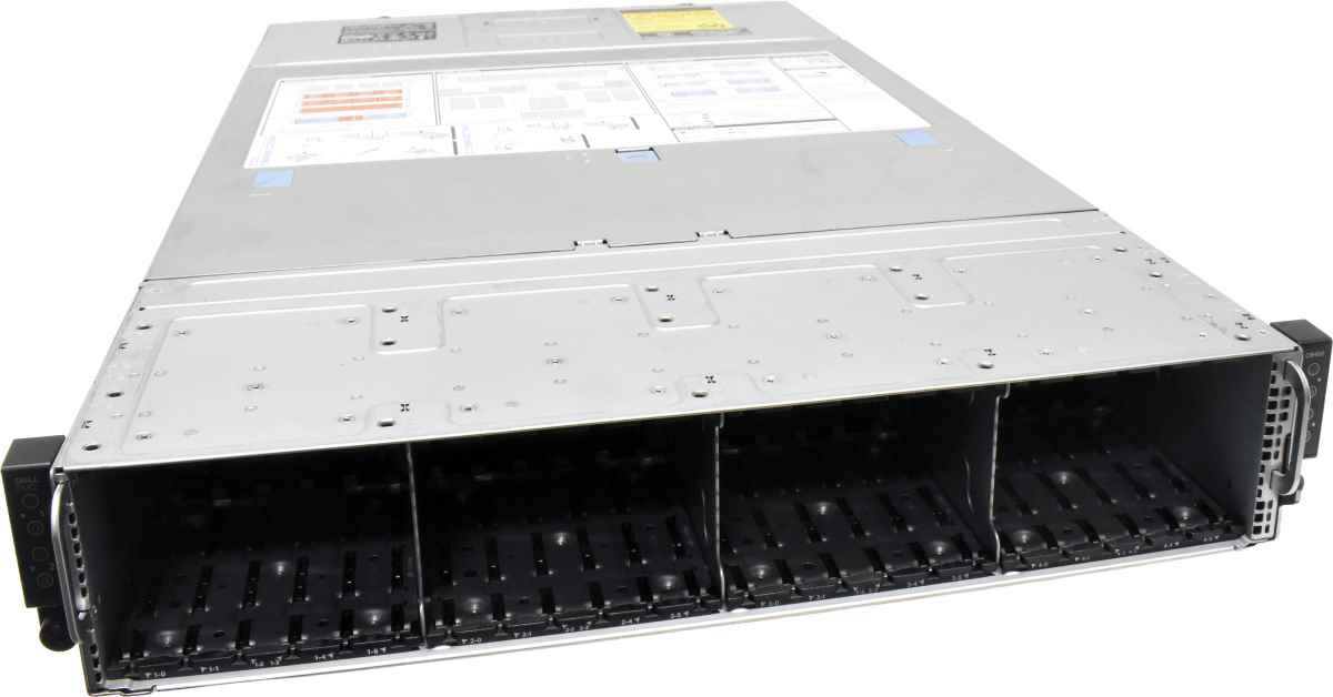 Dell PowerEdge C6400 Server 4x Node C6420 8x Silver 4210 2,2GHz 128GB 24Bay 2,5" Dell PowerEdge C6400 Server 4x Node C6420 8x Silver 4210 2,2GHz 128GB 24Bay 2,5"