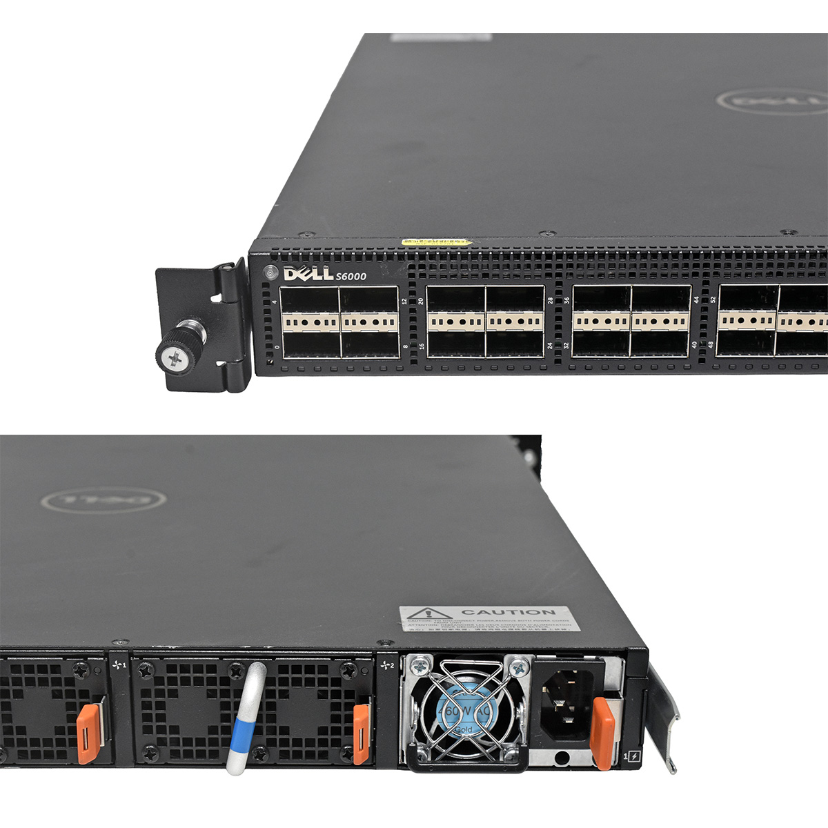 Dell Networking Switch S6000 03GP5T 32-Ports QSFP+ 10/40GbE Layer 2 No OS 2x PSU +Rack Ears