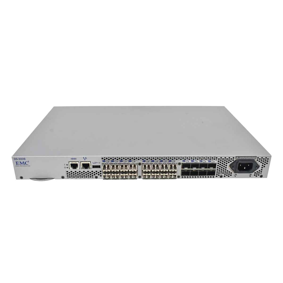 Brocade DS-300B 100-652-065 24-Port 8G SAN FC Switch 16 akt. Ports 16 x 8G mini GBICs