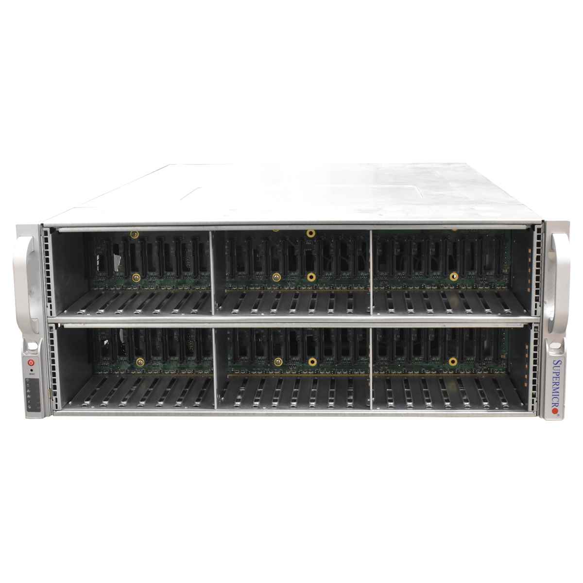 Supermicro CSE-417 X9DRi-F 2x Xeon E5-2637 v2 64GB RAM 9240-4i 9280-4i4e 72x SFF Supermicro CSE-417 X9DRi-F 2x Xeon E5-2637 v2 64GB RAM 9240-4i 9280-4i4e 72x SFF