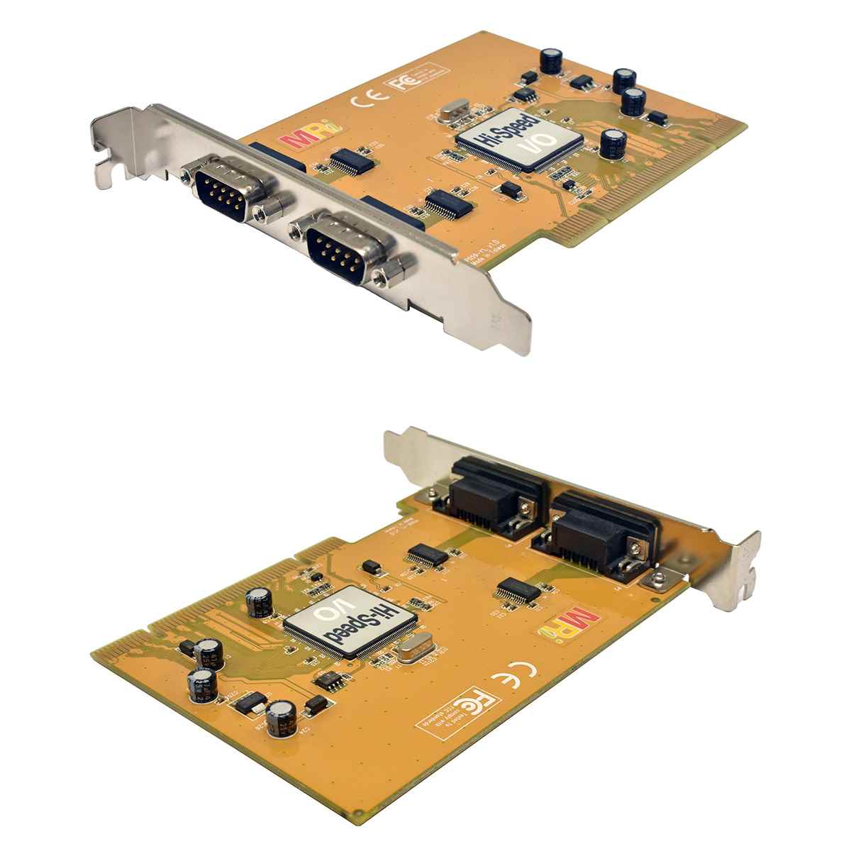 MRi MRI-PCIDS1 Dual-Port DB-9 RS232 Serial Adapter Card PCI 2.2 PCI-X FP MRi MRI-PCIDS1 Dual-Port DB-9 RS232 Serial Adapter Card PCI 2.2 PCI-X FP