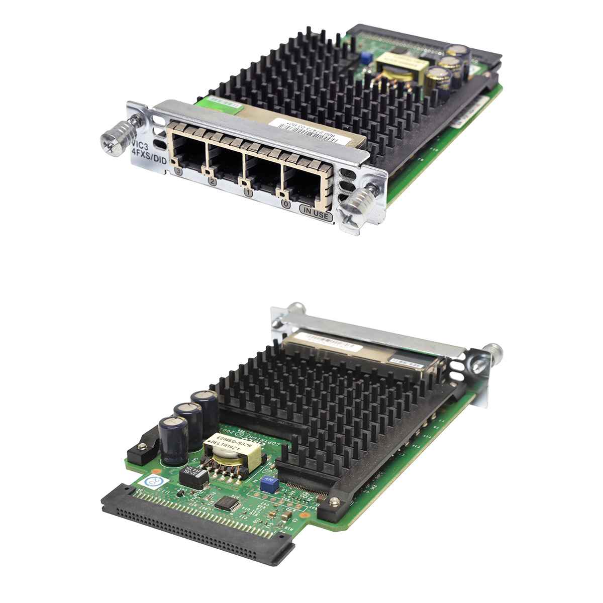Cisco VIC3-4FXS-DID 4-Port RJ-11 Voice Interface Card 73-10521-05 800-27473-03 Cisco VIC3-4FXS-DID 4-Port RJ-11 Voice Interface Card 73-10521-05 800-27473-03