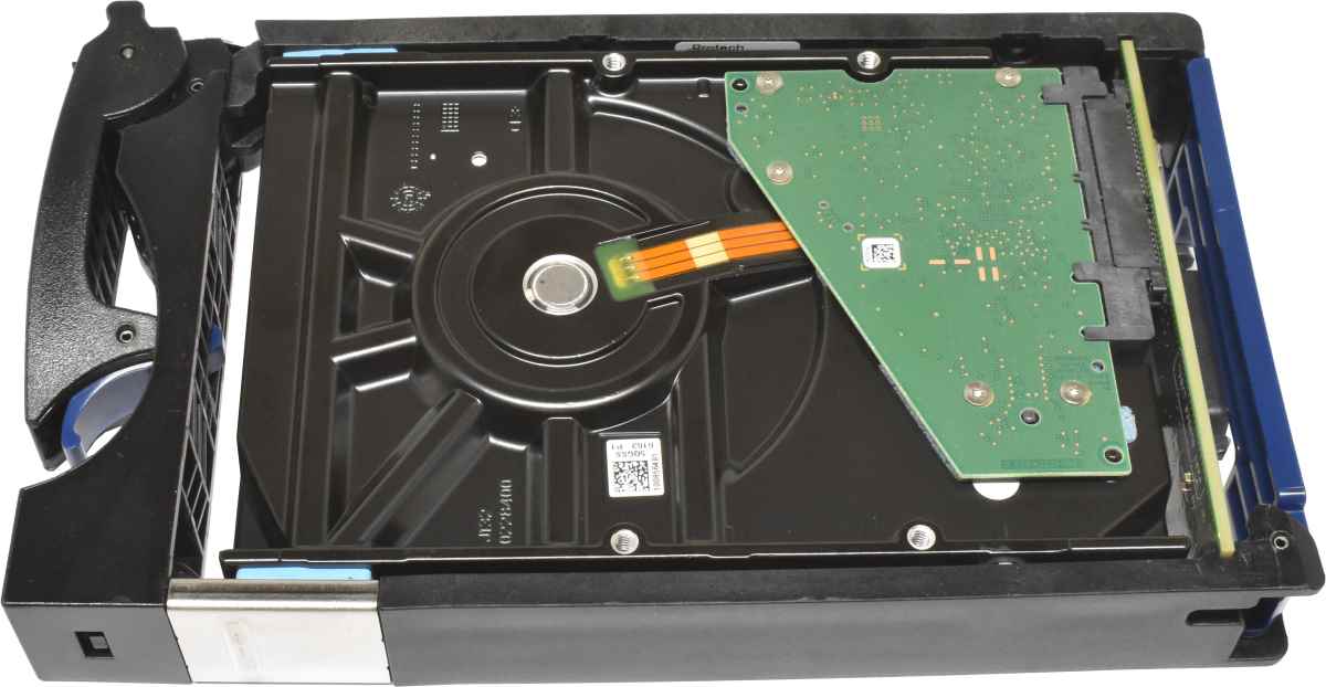 Dell EMC 4TB 3.5" 12G 7.2K SAS HDD Festplatte ST4000NM017A 2HZ230-036 mit Rahmen