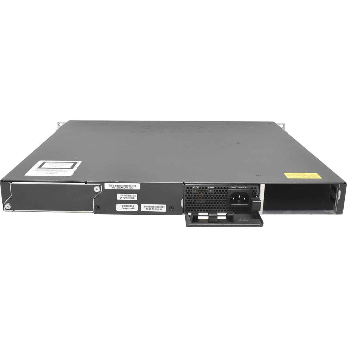 Cisco WS-C2960XR-24PS-I 24-Port PoE+ GE 4-Port SFP GE 1x PSU Rack Ears Cisco WS-C2960XR-24PS-I 24-Port PoE+ GE 4-Port SFP GE 1x PSU Rack Ears