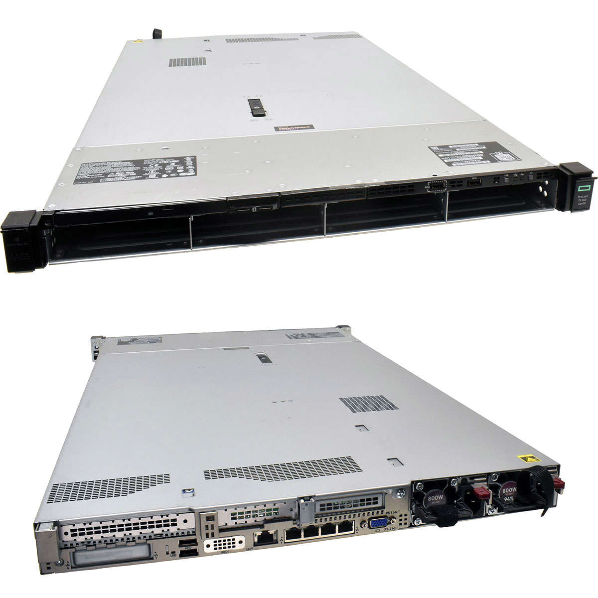HP ProLiant DL360 G10 1U Server ohne CPU 2xHS Normal 0 GB PC4 RAM 4 Bay 3.5" onboard