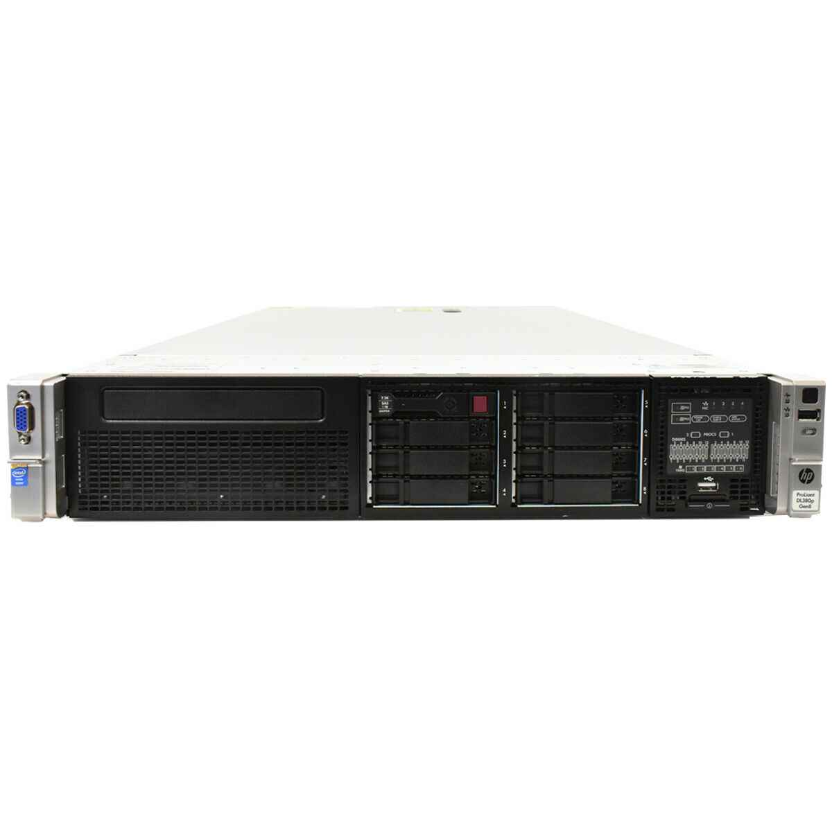 HP ProLiant DL380p G8 2x Intel Xeon E5-2670 V2 32 GB RAM 8Bay 2.5" P420i