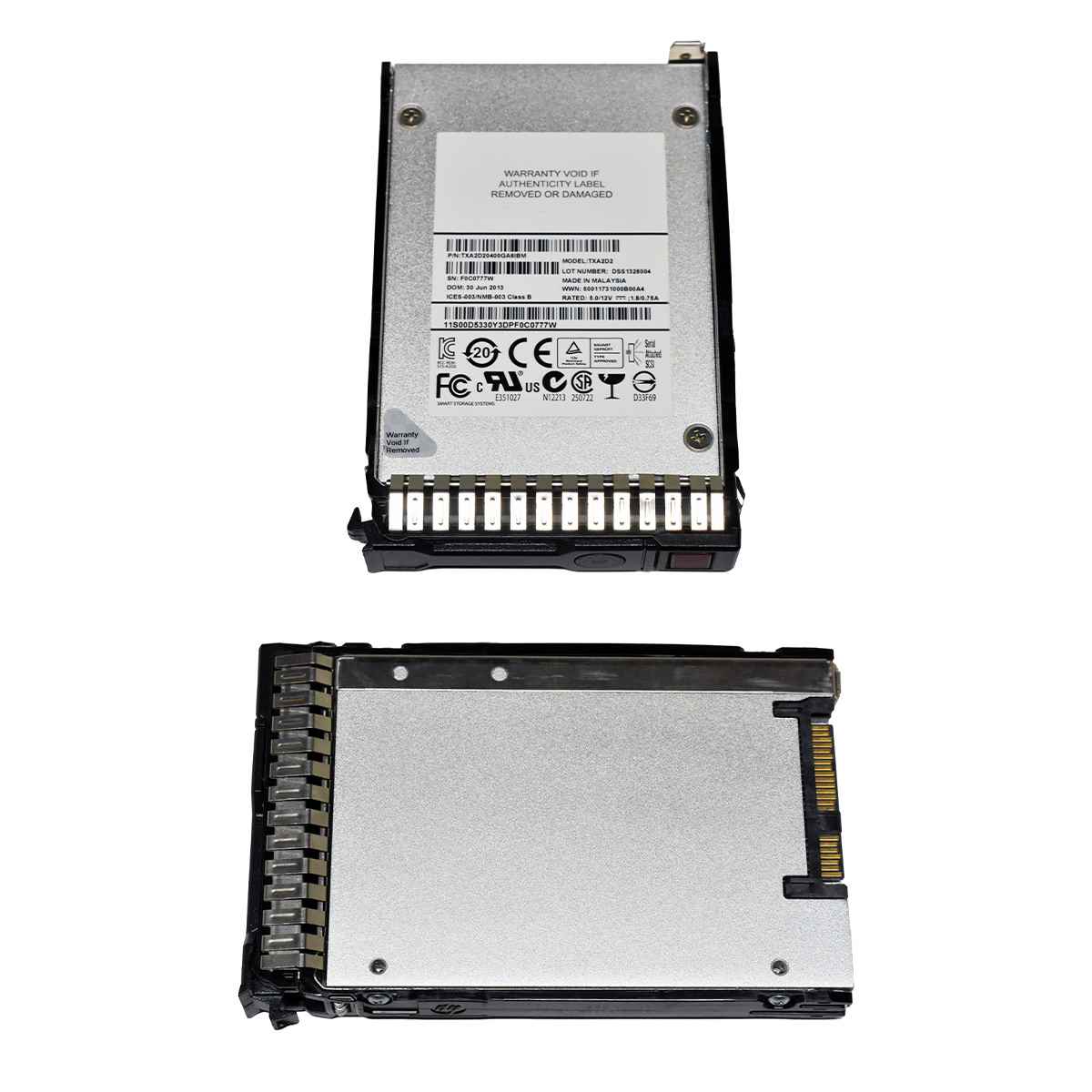 Optimus 400GB 2.5" 6G SAS-2 SSD TXA2D2 TXA2D20400GA6IBM +Caddy