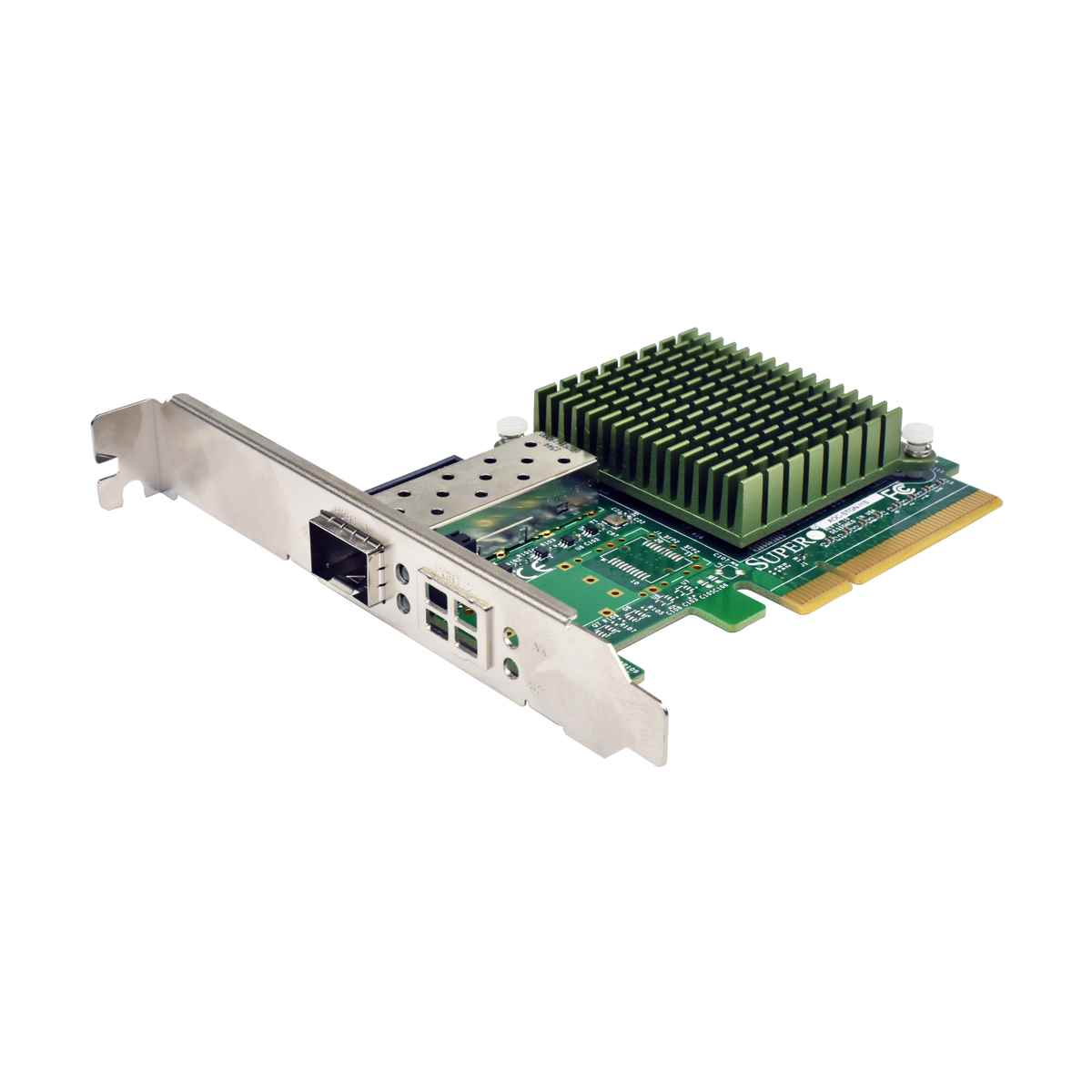 Supermicro AOC-STGN-I1S 1-Port FC SFP+ PCIe x8 10Gb Ethernet Network Adapter FP Supermicro AOC-STGN-I1S 1-Port FC SFP+ PCIe x8 10Gb Ethernet Network Adapter FP