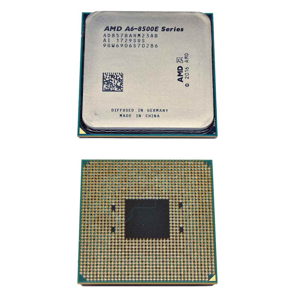 AMD PRO A6-8570E APU Processor AD857BAHM23AB Duo-Core 3.0GHz 1MB Cache AM4