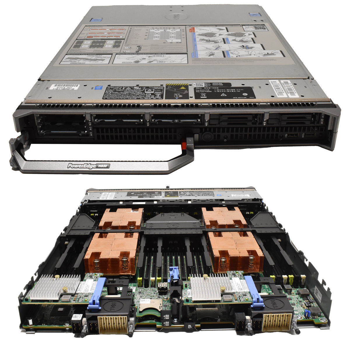 DELL PowerEdge M830 Blade 4x E5-4650 V4 0 GB RAM