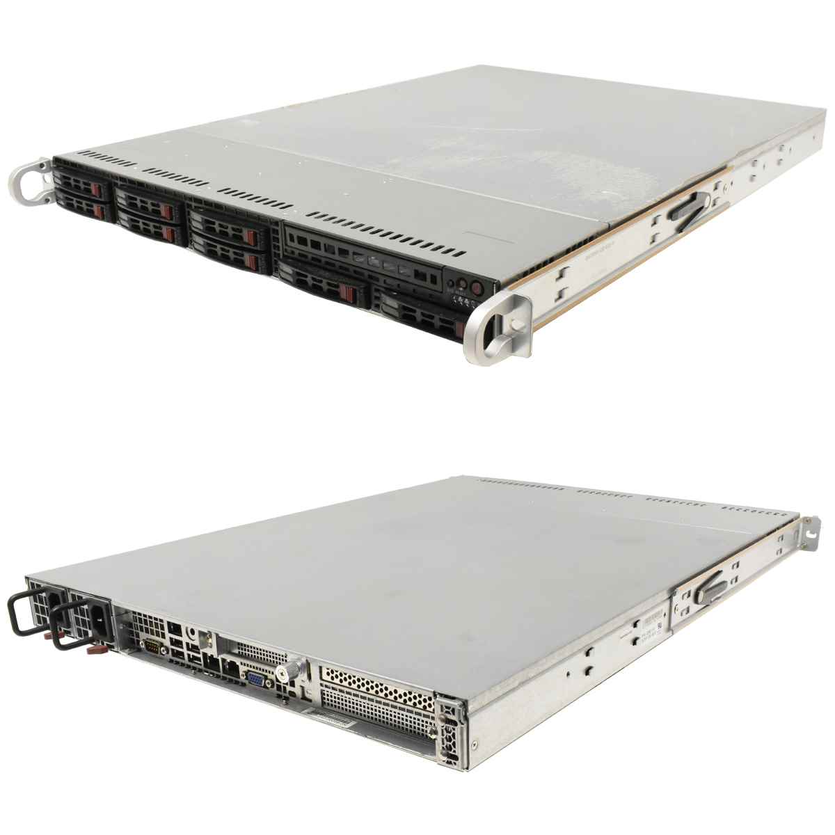 Supermicro CSE-113 1U Rack Server X8DTU-F E5520 12 GB RAM no HDD 8x SFF SAS113TQ Supermicro CSE-113 1U Rack Server X8DTU-F E5520 12 GB RAM no HDD 8x SFF SAS113TQ