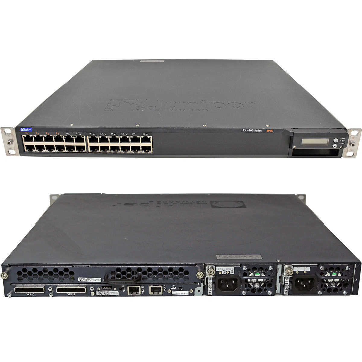 Juniper-EX4200-24T-24-Port-GE-8-Port-PoE-2x-PSU-005.jpg Juniper EX4200-24T 24-Port GE 8-Port PoE 2x PSU