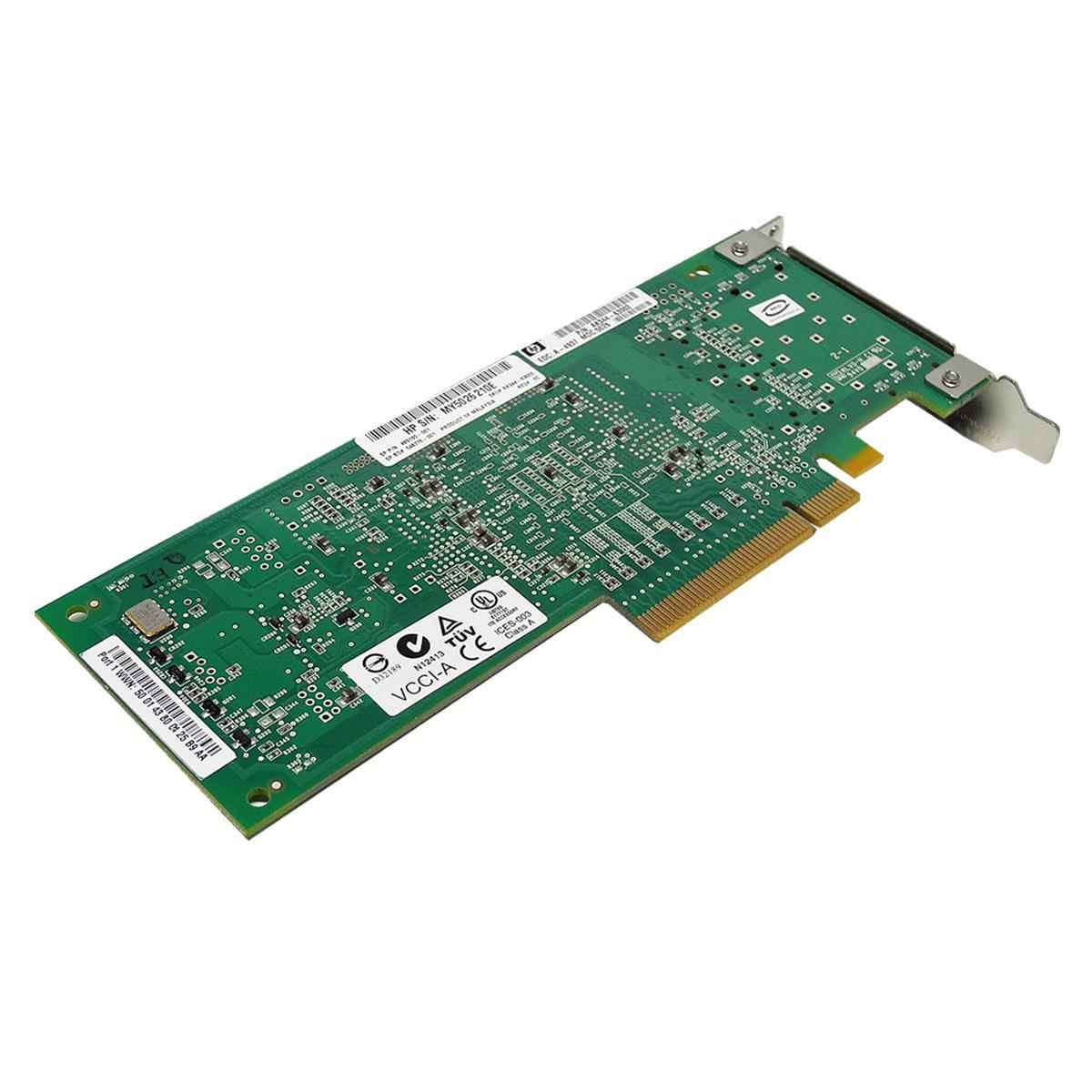 HP QLogic QLE2560-HP FC Single-Port 8Gb PCIe x8 Network Adapter 489190-001 LP HP QLogic QLE2560-HP FC Single-Port 8Gb PCIe x8 Network Adapter 489190-001 LP