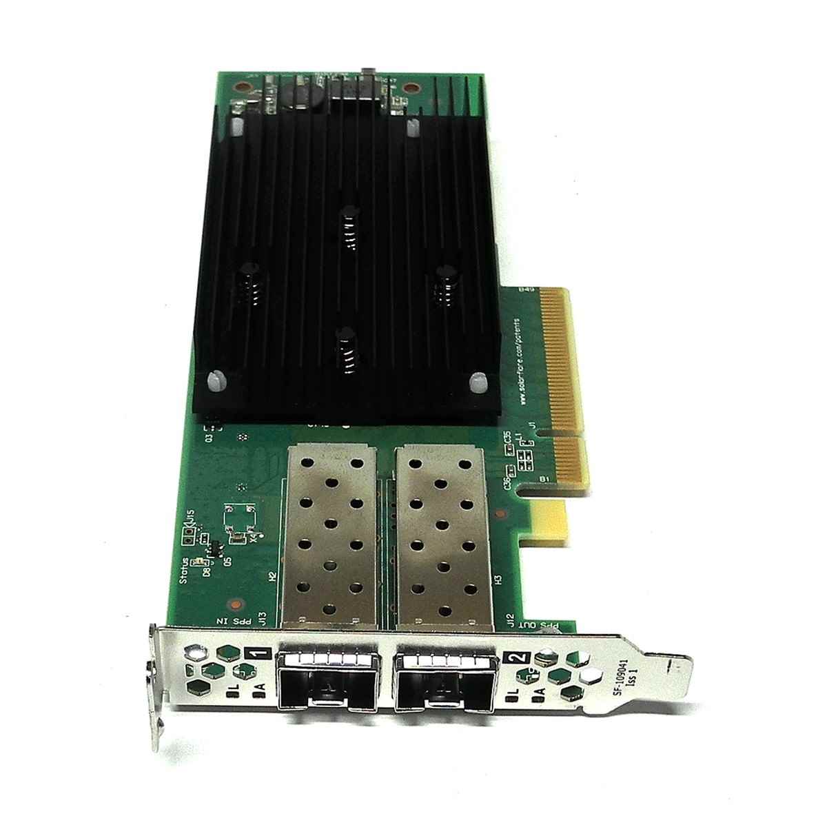 Solarflare XtremeScale X2522-10G-Plus SR220 2-Port FC PCIe Network Adapter LP Solarflare XtremeScale X2522-10G-Plus SR220 2-Port FC PCIe Network Adapter LP