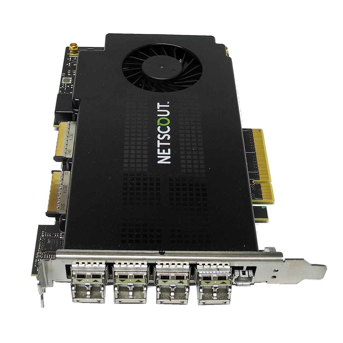 NAPATECH NetScout NT40E3-4-PTP 4-Port 10GbE PCI-Express x8 Capture and Analysis Network Adapter NAPATECH NetScout NT40E3-4-PTP 4-Port 10GbE PCI-Express x8 Capture and Analysis Network Adapter