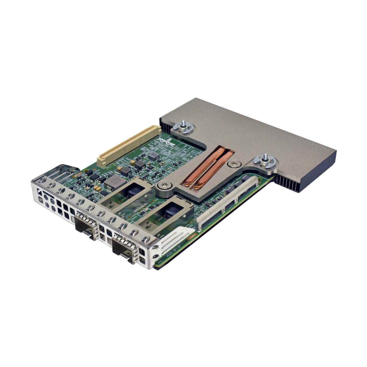 Dell Broadcom 57414 25 GHz Dual Port Fiber rNDC 0RH2PJ BCM957414M4140DDT Network Daughter Card NEW Dell Broadcom 57414 25 GHz Dual Port Fiber rNDC 0RH2PJ BCM957414M4140DDT Network Daughter Card NEW