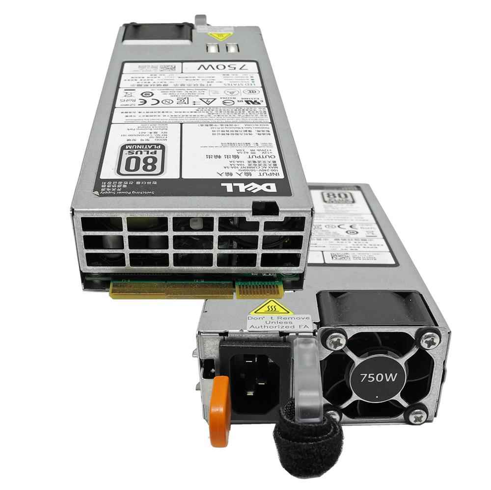 DELL Power Supply/Netzteil D750E-S1 750W PowerEdge R720 R820 09PXCV 05NF18 DELL Power Supply/Netzteil F750E-S0 750W PE R720 R820 06W2PW 0N30P9 0D5MW8