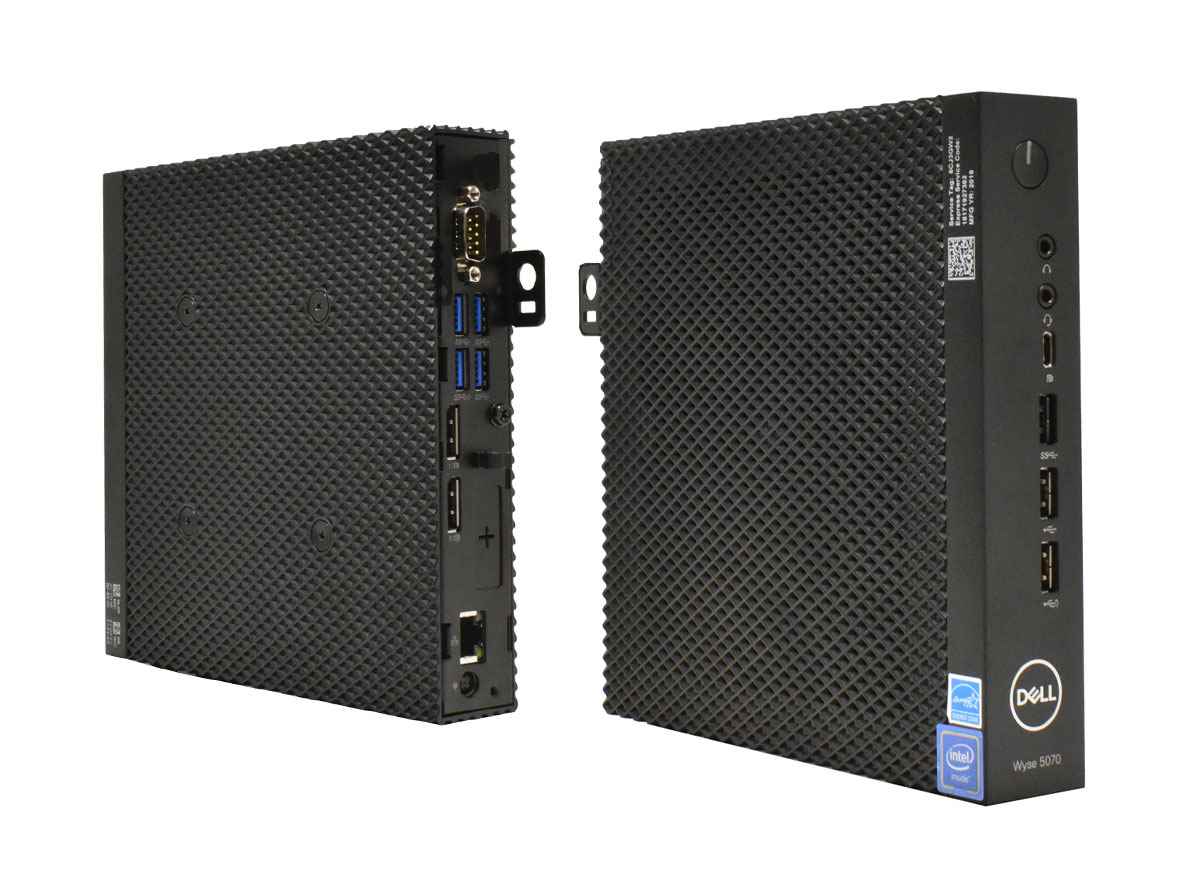 Dell Wyse 5070 Thin Client Intel J4105 1.5GHz CPU 4GB PC4 32GB eMMC USB 3.0 ohne Netzeil Dell Wyse 5070 Thin Client Intel J4105 1.5GHz CPU 4GB PC4 16GB eMMC ohne Netzeil