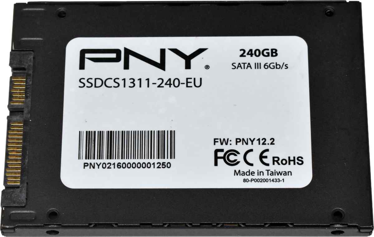 PNY 240GB 2.5" 6G SATA SSD SSDCS1311-240-EU PNY02160000001250