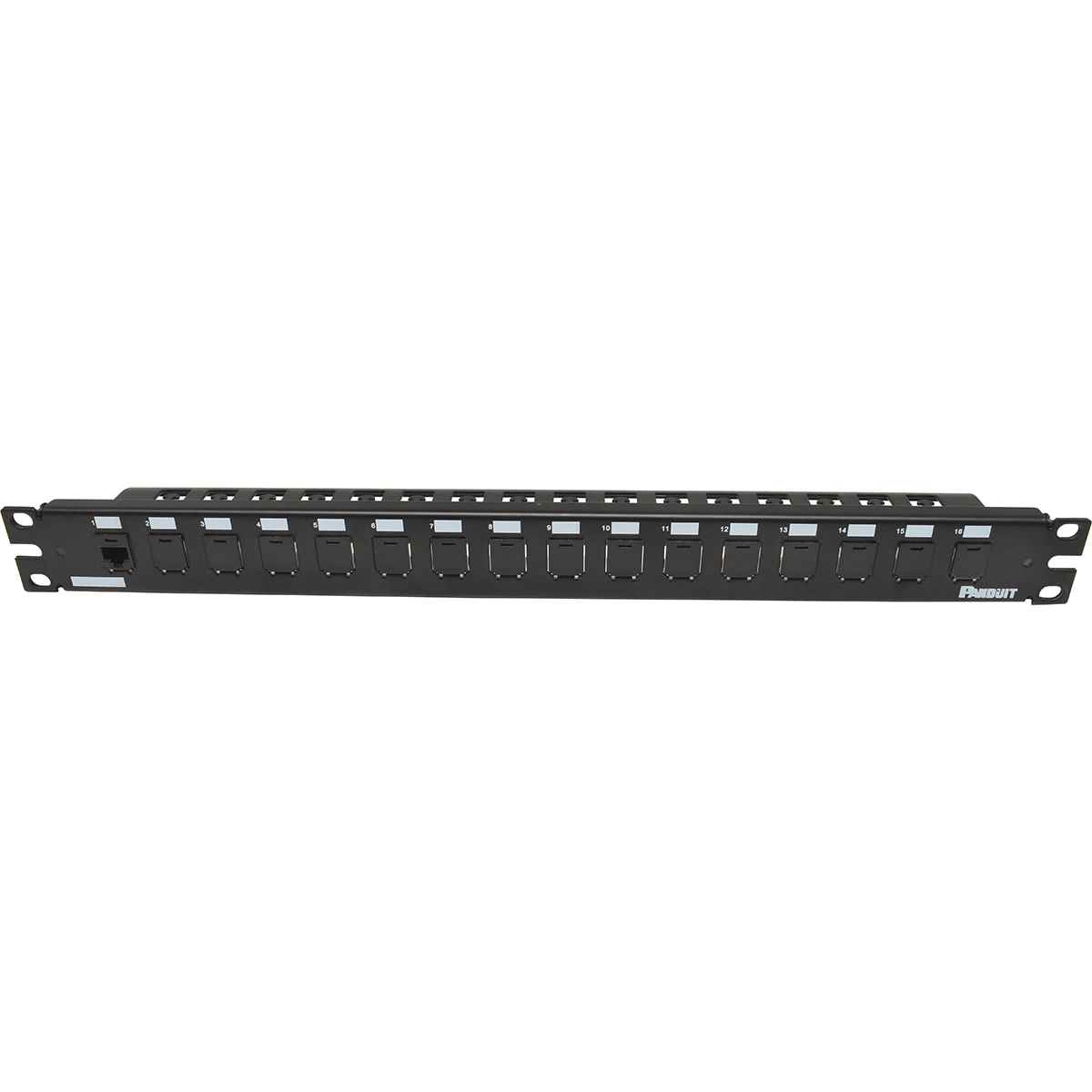 Panduit CP16WSBLY Shielded Modular Patchpanel 16-Port RJ45 LAN ProfiPatch 19" Panduit CP16WSBLY Shielded Modular Patchpanel 16-Port RJ45 LAN ProfiPatch 19"