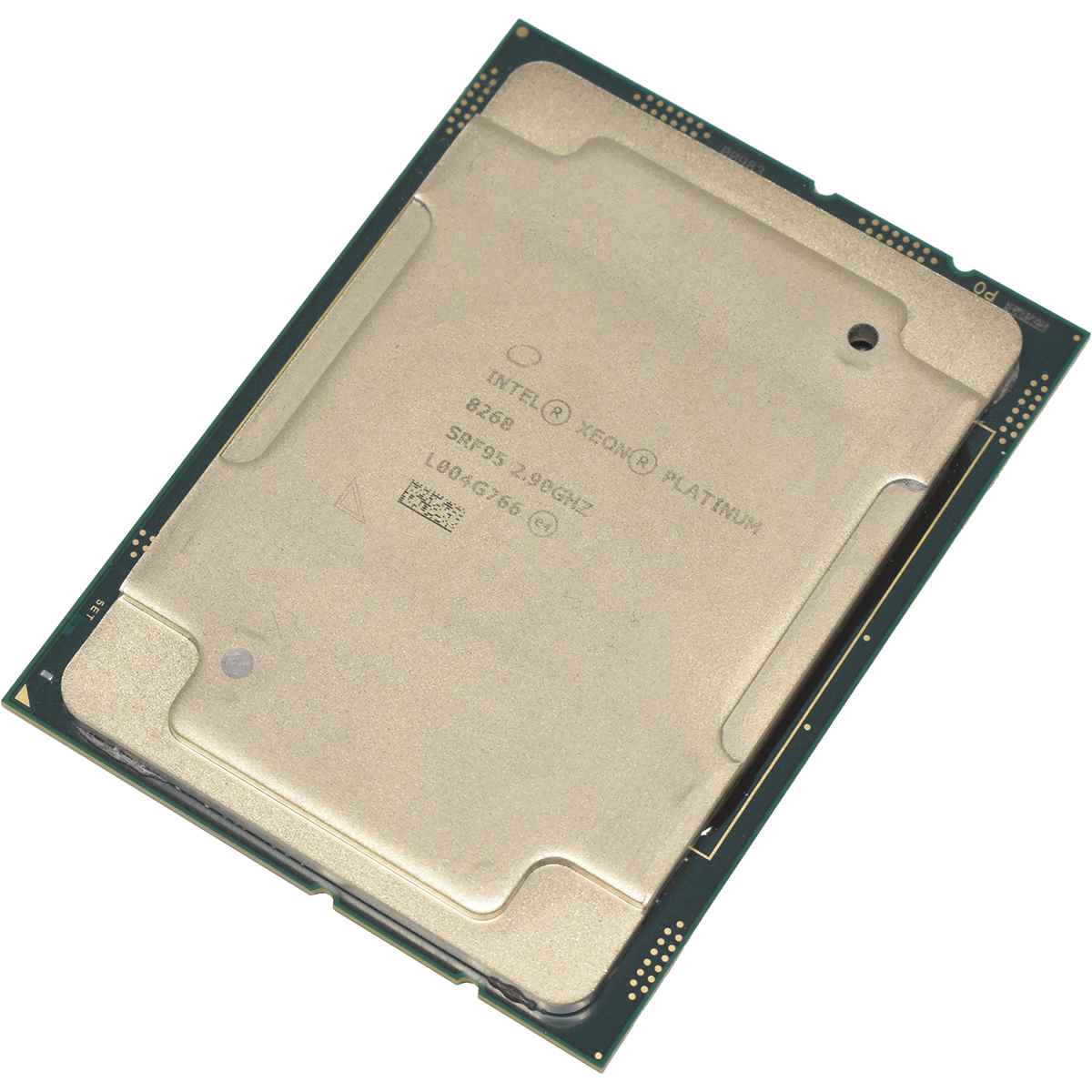 Intel Xeon Platinum Processor 8268 24-Core 35.75MB 2.90GHz FCLGA3647 SRF95 Intel Xeon Platinum Processor 8268 24-Core 35.75MB 2.90GHz FCLGA3647 SRF95