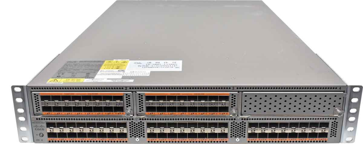 Cisco Nexus N5K-C5596UP 68-3884-04 48-Port 10GE/FC Switch 2x16-Port Expansion Modul N55-M16UP Rack Ears