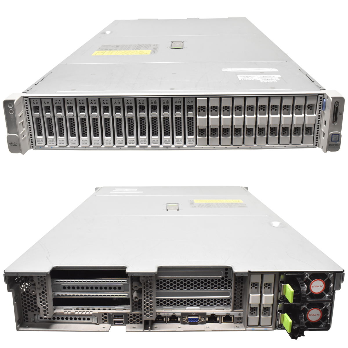 CISCO BE7000M UCS C240 M5 1x Gold 6132 2,6GHz 14C 96GB PC4 24 x SFF Raid M5HD 2U CISCO BE7000M UCS C240 M5 1x Gold 6132 2,6GHz 14C 96GB PC4 24 x SFF Raid M5HD 2U