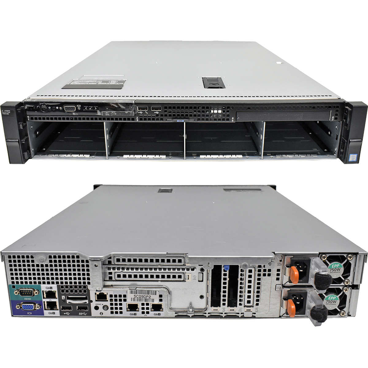 Dell-PowerEdge-R530-Server-ohne-CPU-ohne-RAM-2x-Kü-001.jpg Dell PowerEdge R530 Server ohne CPU ohne RAM 2x Kühler H730mini iDrac8 8x LFF 3,5