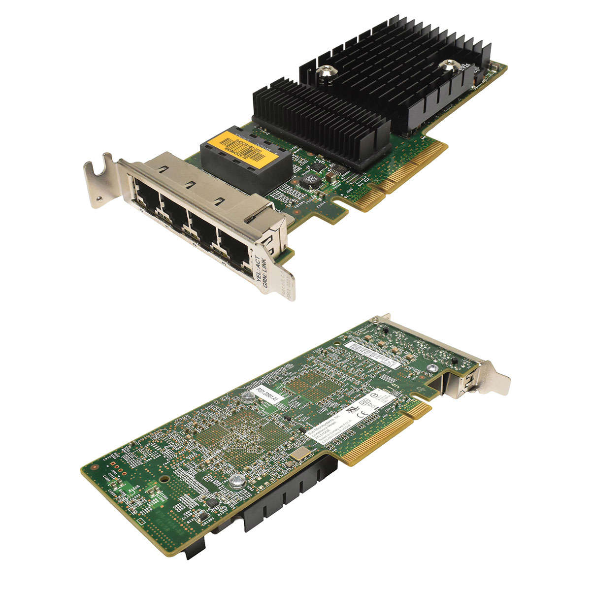 Sun ATLS1QGE Quad-Port Gb PCIe x8 Netzwerkkarte PN 501-7606-06, 511-1422-01 LP