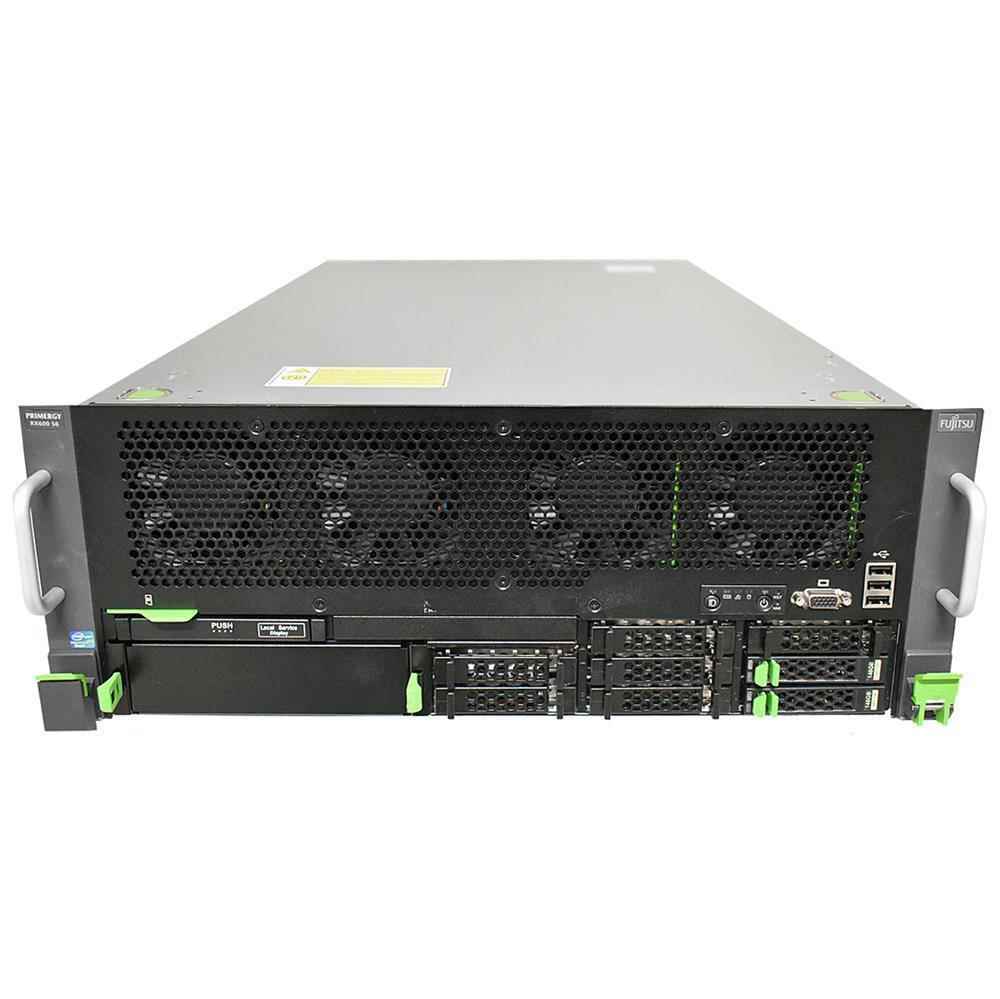 Fujitsu RX600 S6 Server 4x E7-4870 10C 2.40GHz 512GB RAM keine HDD 8x SFF 2,5 SAS 6G