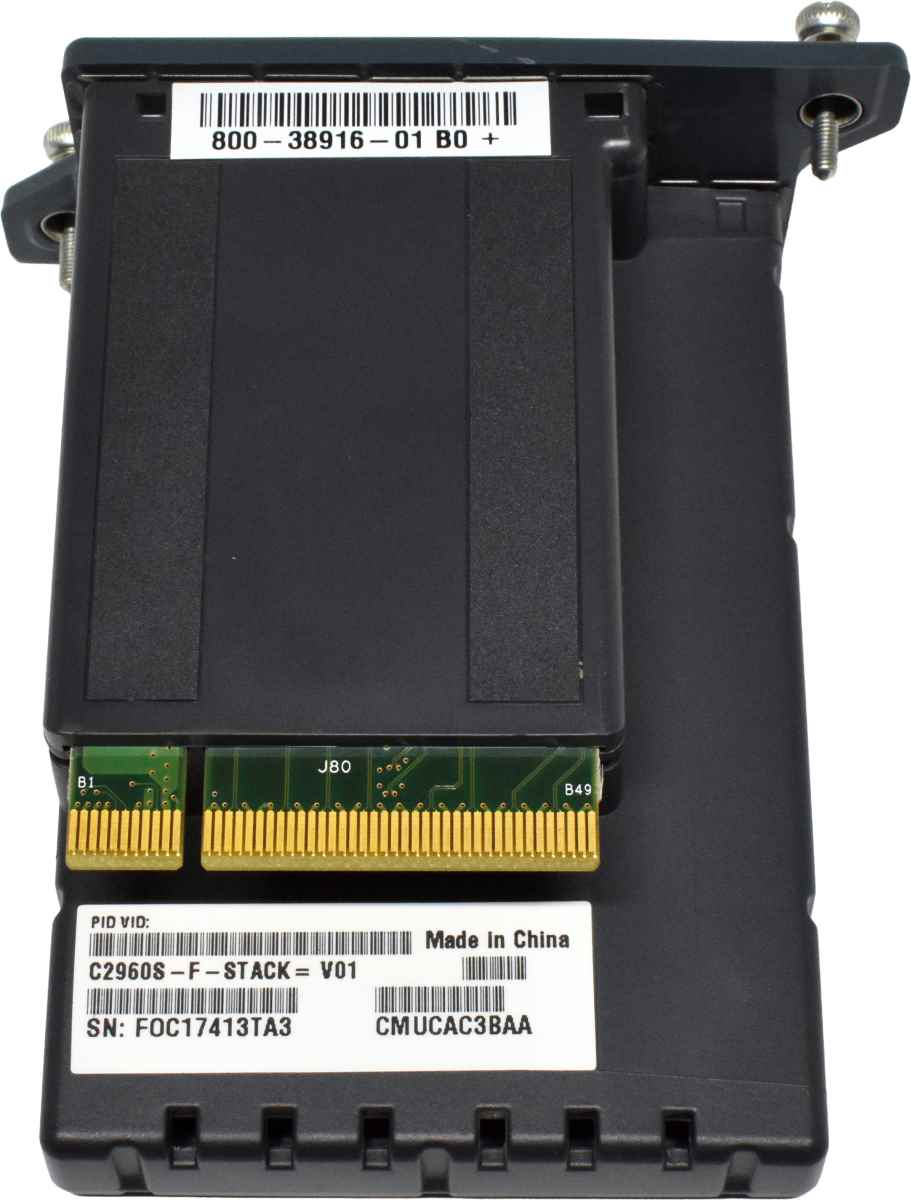 Cisco C2960S-F-STACK 800-38916-01 for Catalyst 2960-S Series Cisco C2960S-F-STACK 800-38916-01 for Catalyst 2960-S Series