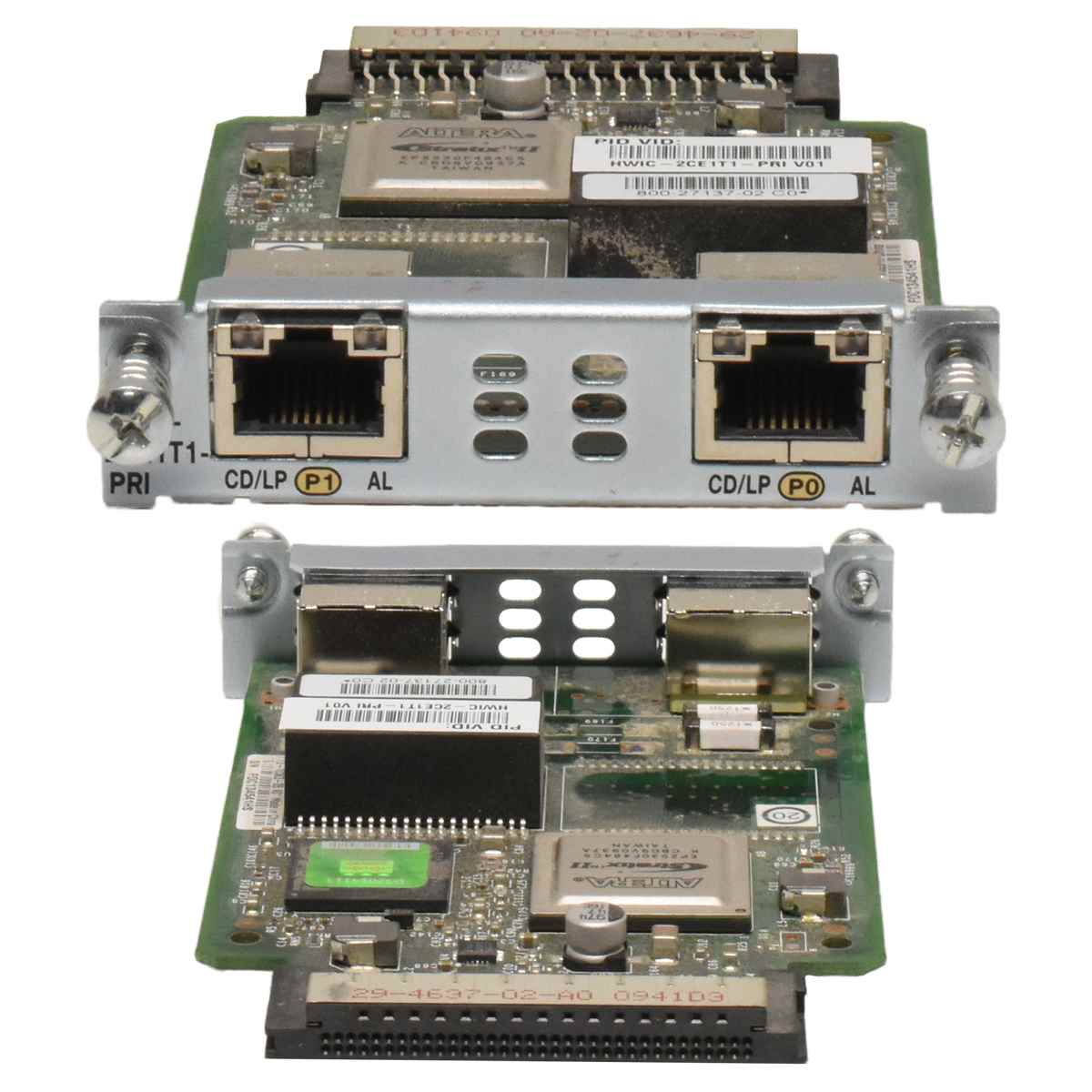 Cisco HWIC-2CE1T1-PRI High Speed 2 port channelized T1/E1 PRI WAN 73-10363-05