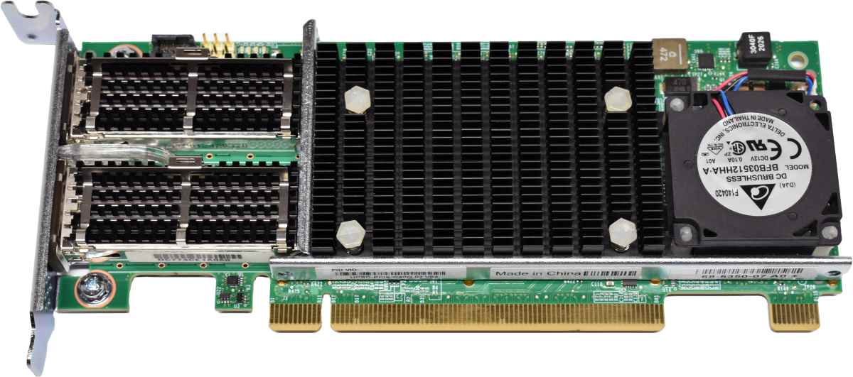 Cisco VIC 1385 UCSC-PCIE-C40Q-03 68-5350-07 Dual-Port QSFP+ 40GE FCoE PCIe 3.0 x16 LP Cisco VIC 1385 UCSC-PCIE-C40Q-03 68-5350-07 Dual-Port QSFP+ 40GE FCoE PCIe 3.0 x16 LP