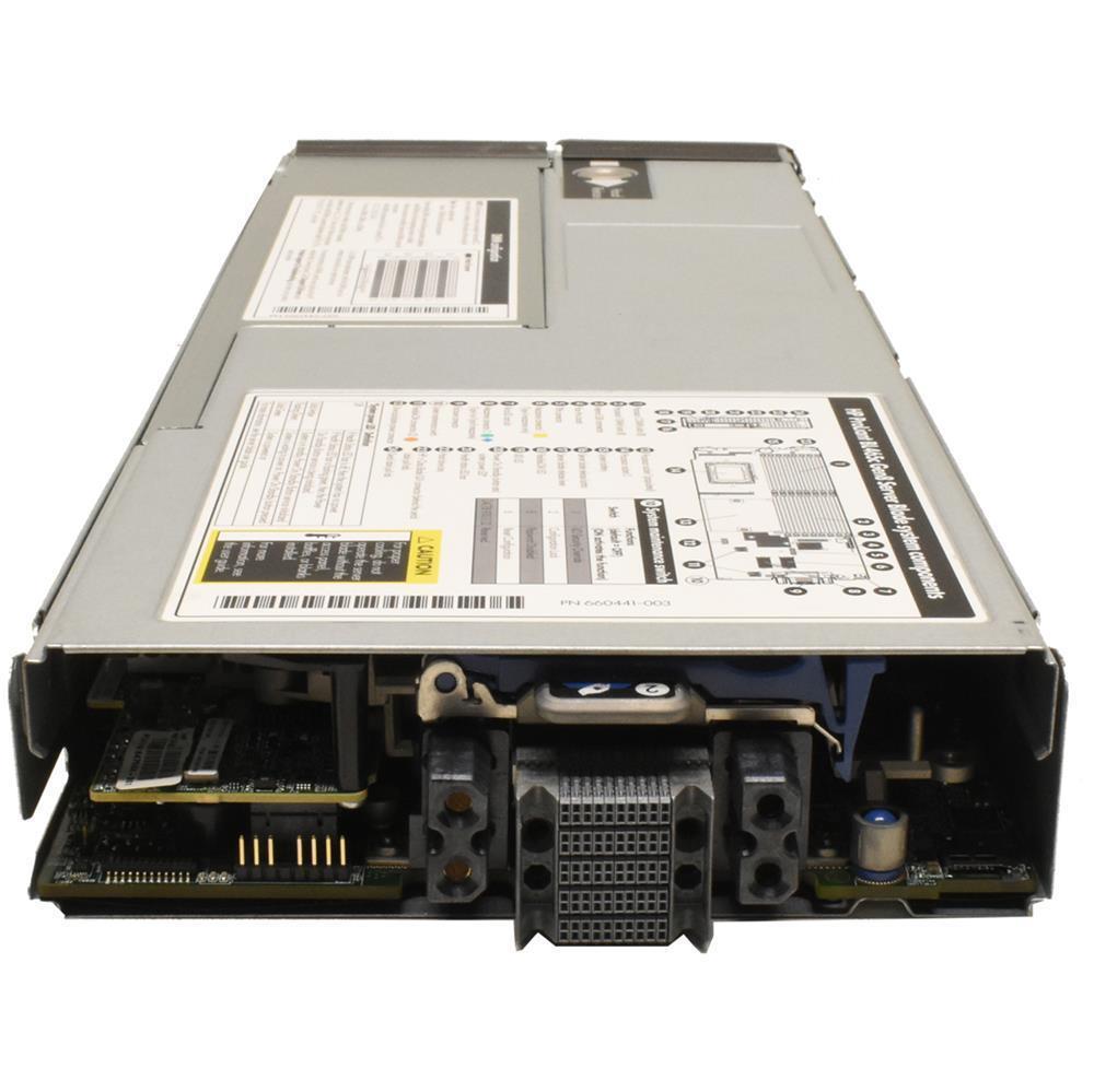 HP ProLiant BL465c G8 Blade P/N 634975-B21 2x AMD Opteron 6212 8c 2.60GHz P220i HP ProLiant BL465c G8 Blade Chassis P/N 634975-B21 2x AMD 6320 Board 683821-001