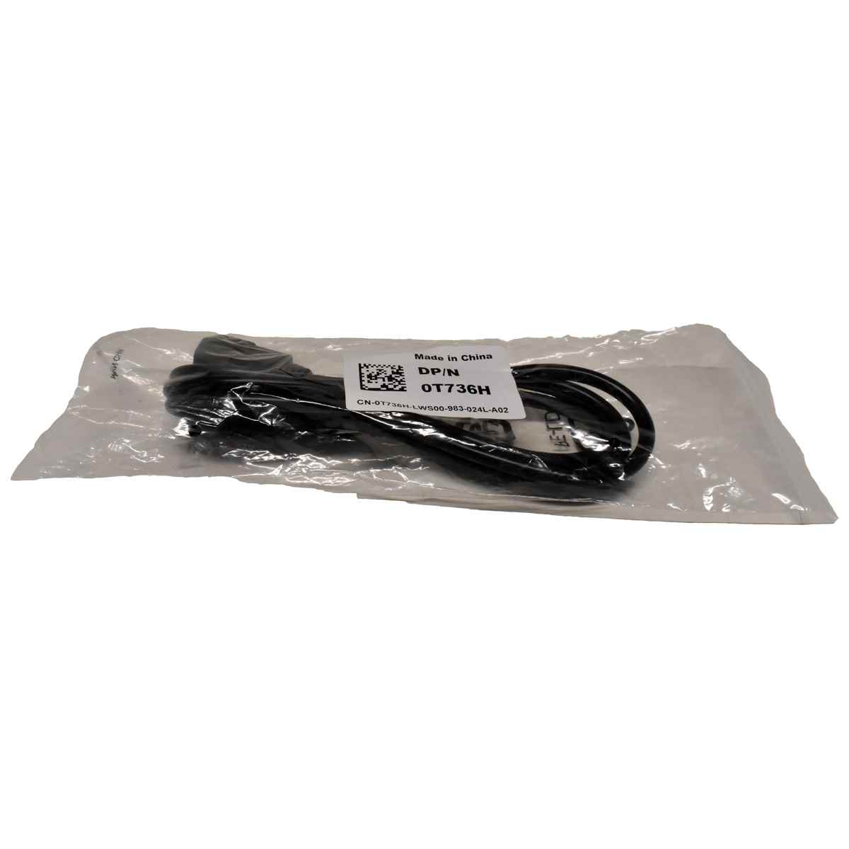 Dell Kaltgeräteverlängerung Verlängerungskabel C13 auf C14 1,80m 0T736H Neu/New Dell Kaltgeräteverlängerung Verlängerungskabel C13 auf C14 1,80m 0T736H Neu/New